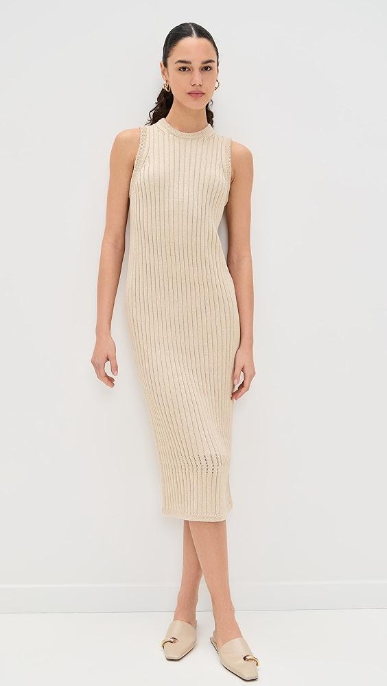 Proenza Schouler White Label Leighton Knit Dress in Dry Rib | Shopbop Product Image