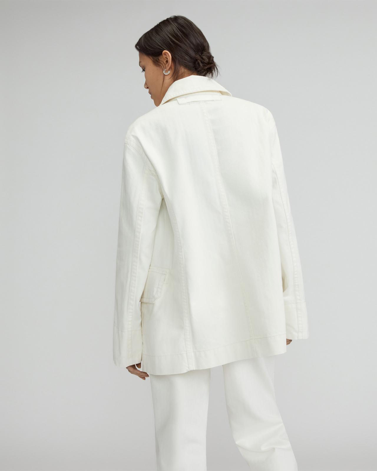 The Organic Cotton Herringbone Jacket Product Image
