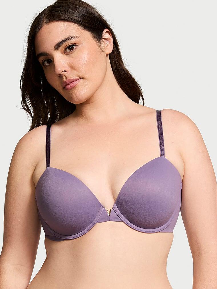 Lightly Lined Plunge Demi Bra Product Image