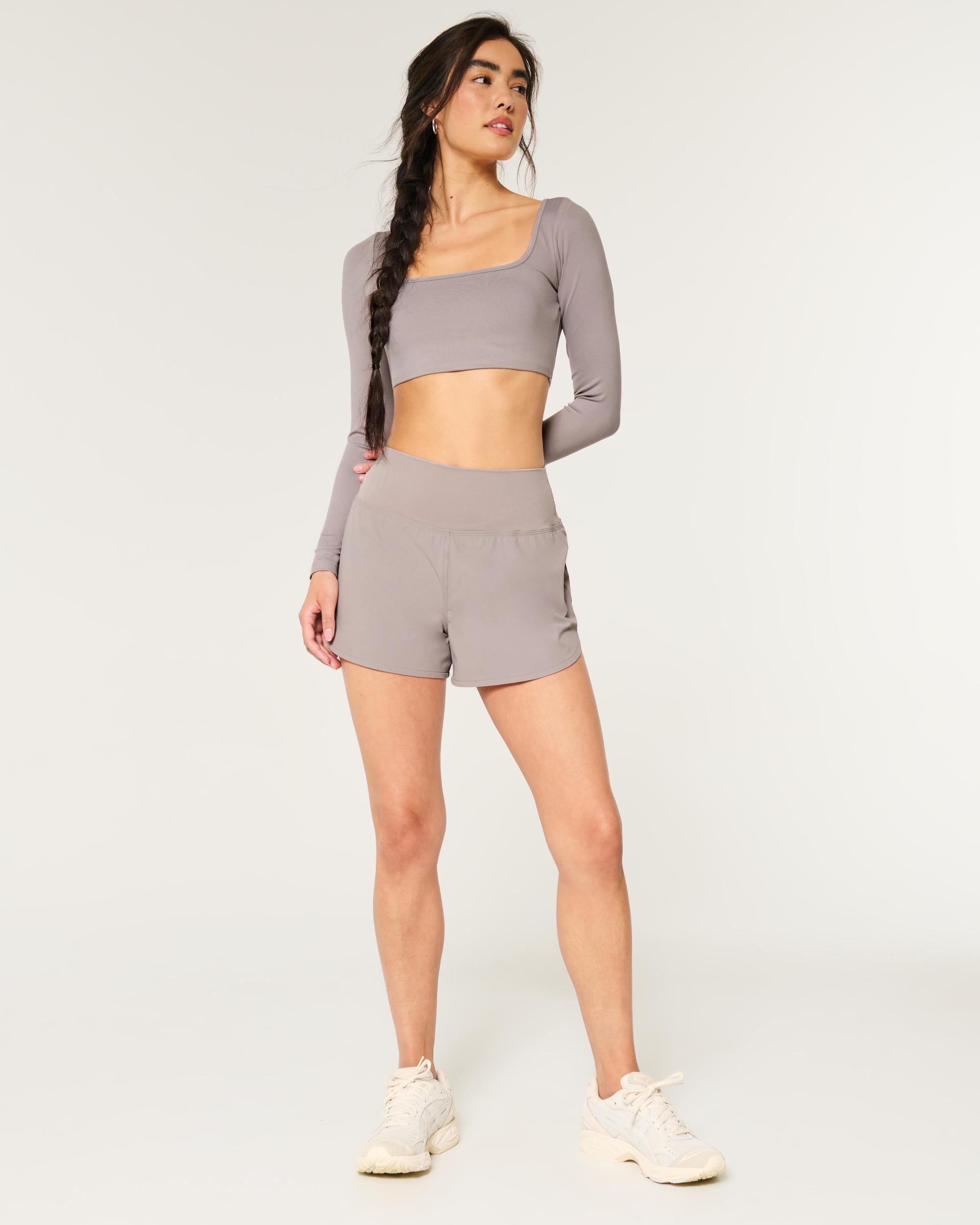 Gilly Hicks Active Recharge Ultra-Crop Long-Sleeve Top Product Image