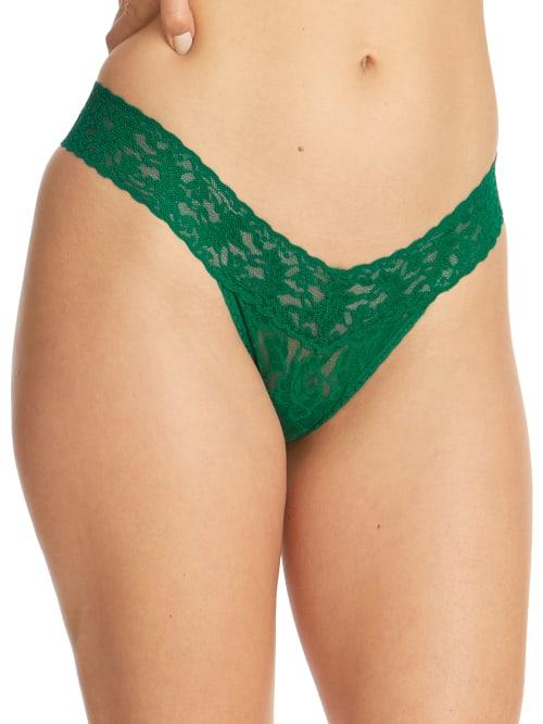 Signature Lace Low Rise Thong Product Image
