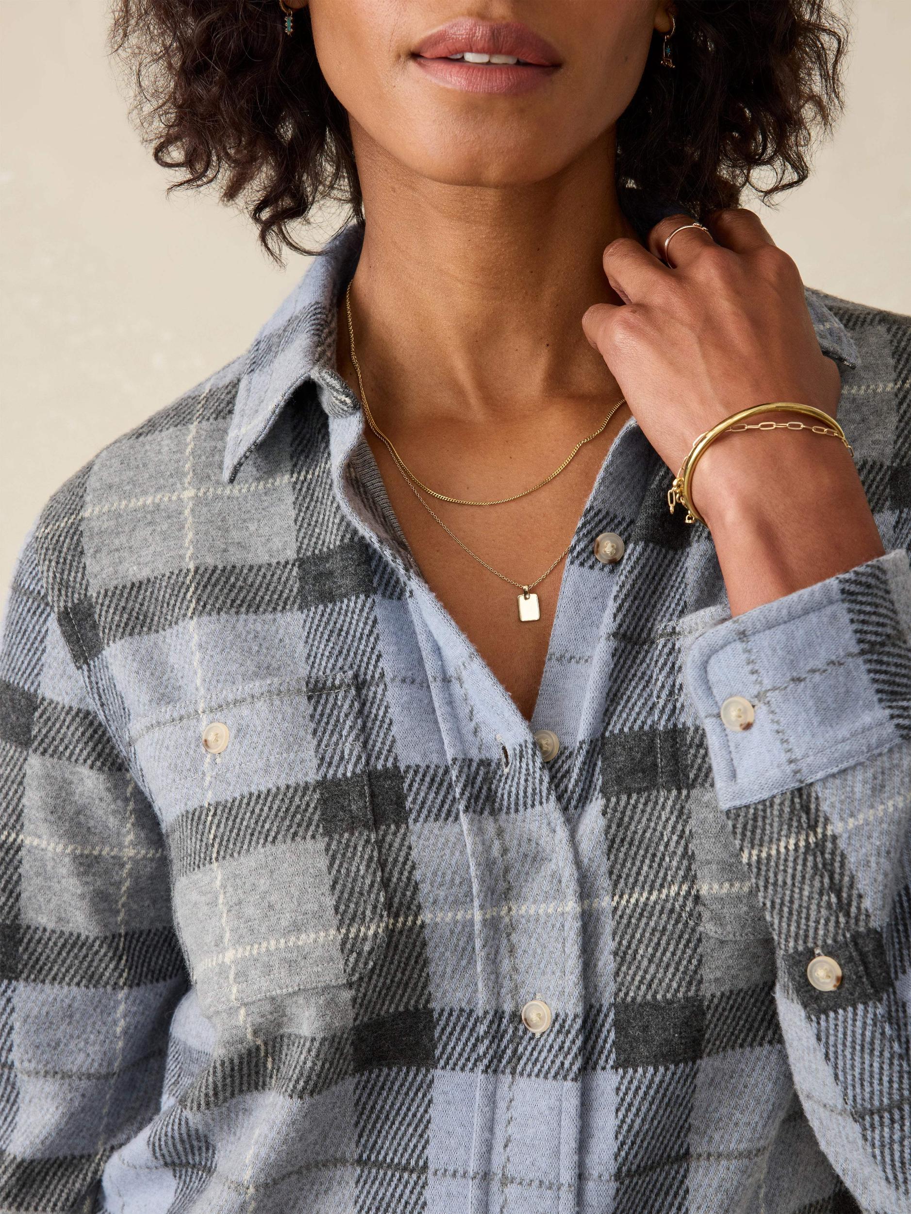 Legend™ Sweater Shirt - True North Plaid Female Product Image