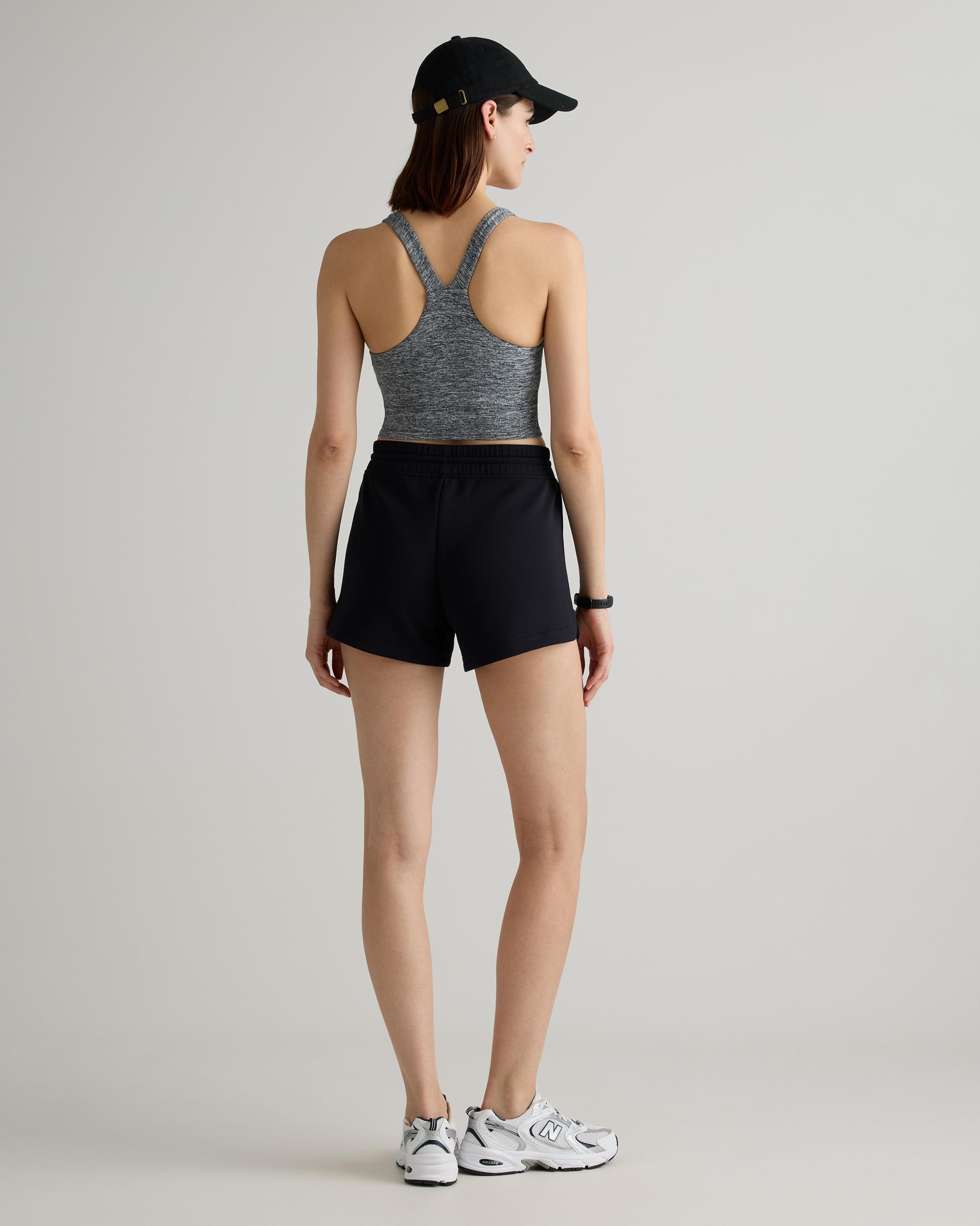 Quince | Women's CloudComfort High-Rise Sweatshorts Tencel Product Image