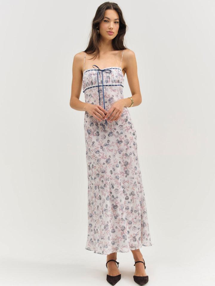 Midsummer Midi Dress — White Product Image