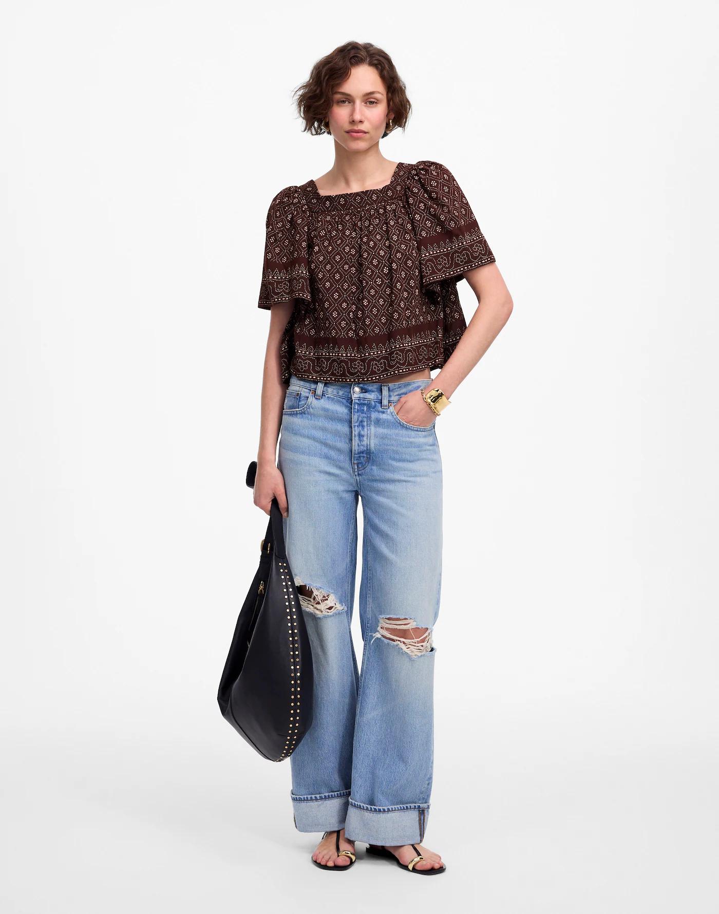 Flutter-Sleeve Top Product Image