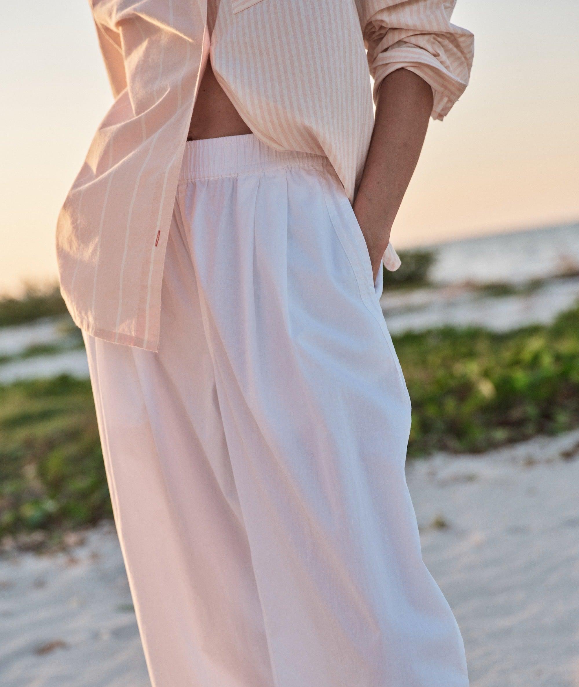 Kyra Poplin Barrel Pant Product Image