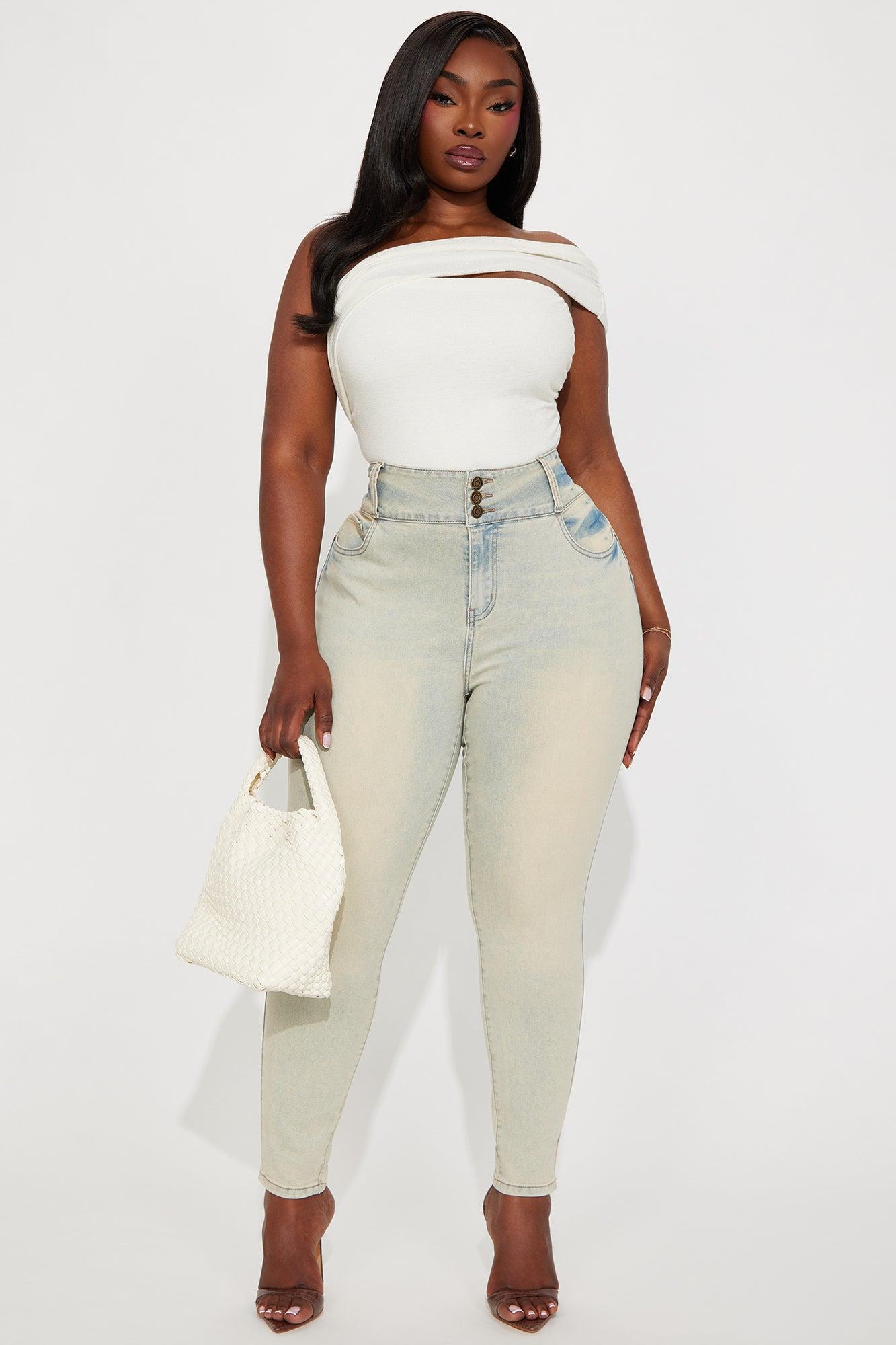 Irreplaceable Stretch Booty Lifting Jeans - Vintage Wash Product Image