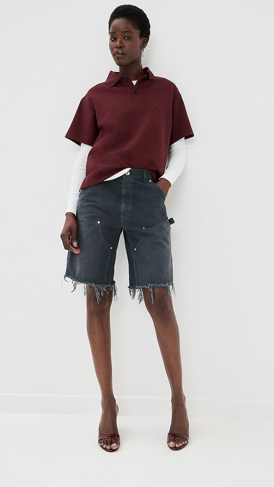 Simonett Flare Sleeve Polo | Shopbop Product Image