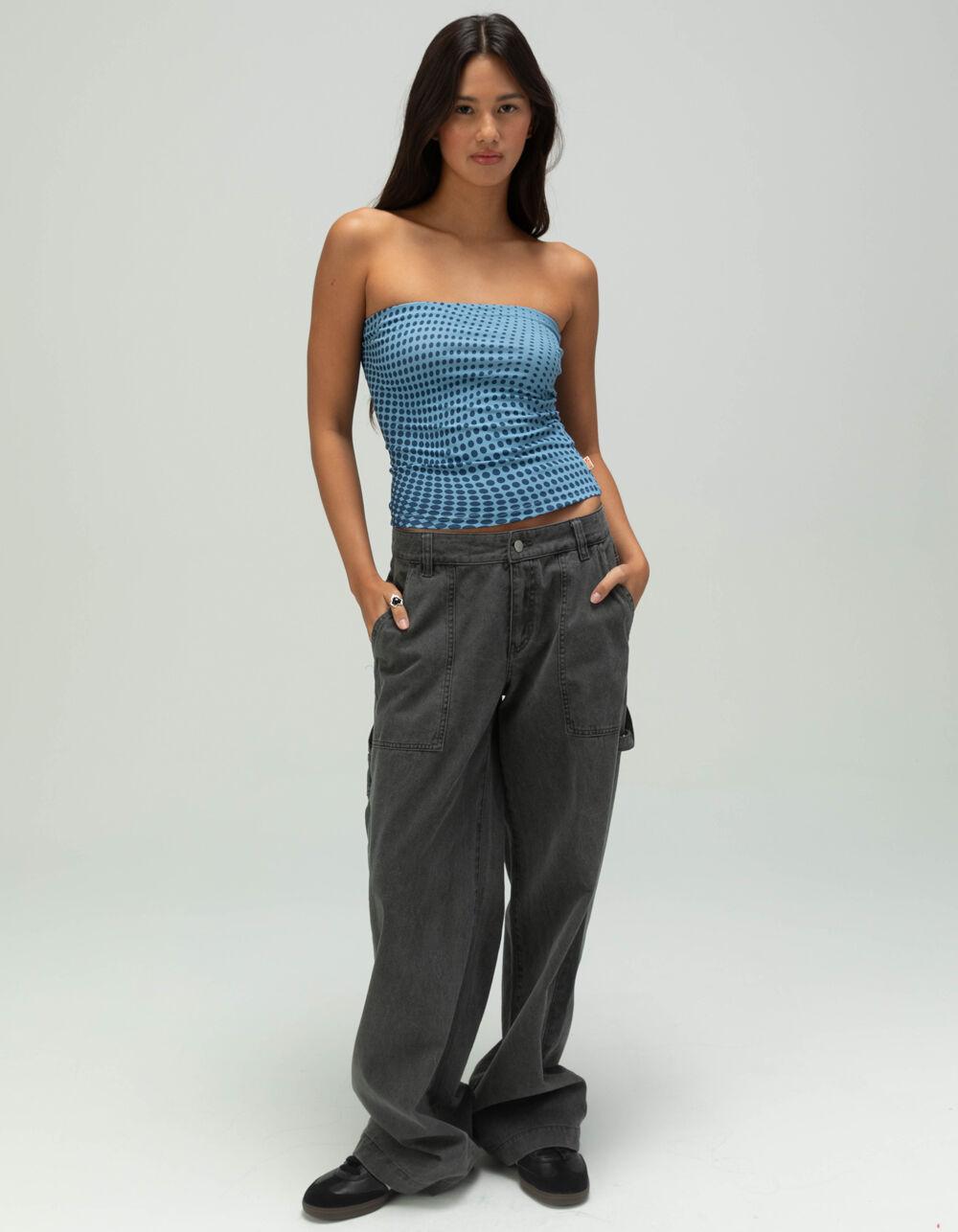 RUSTY Digital Womens Tube Top - BLUE Product Image