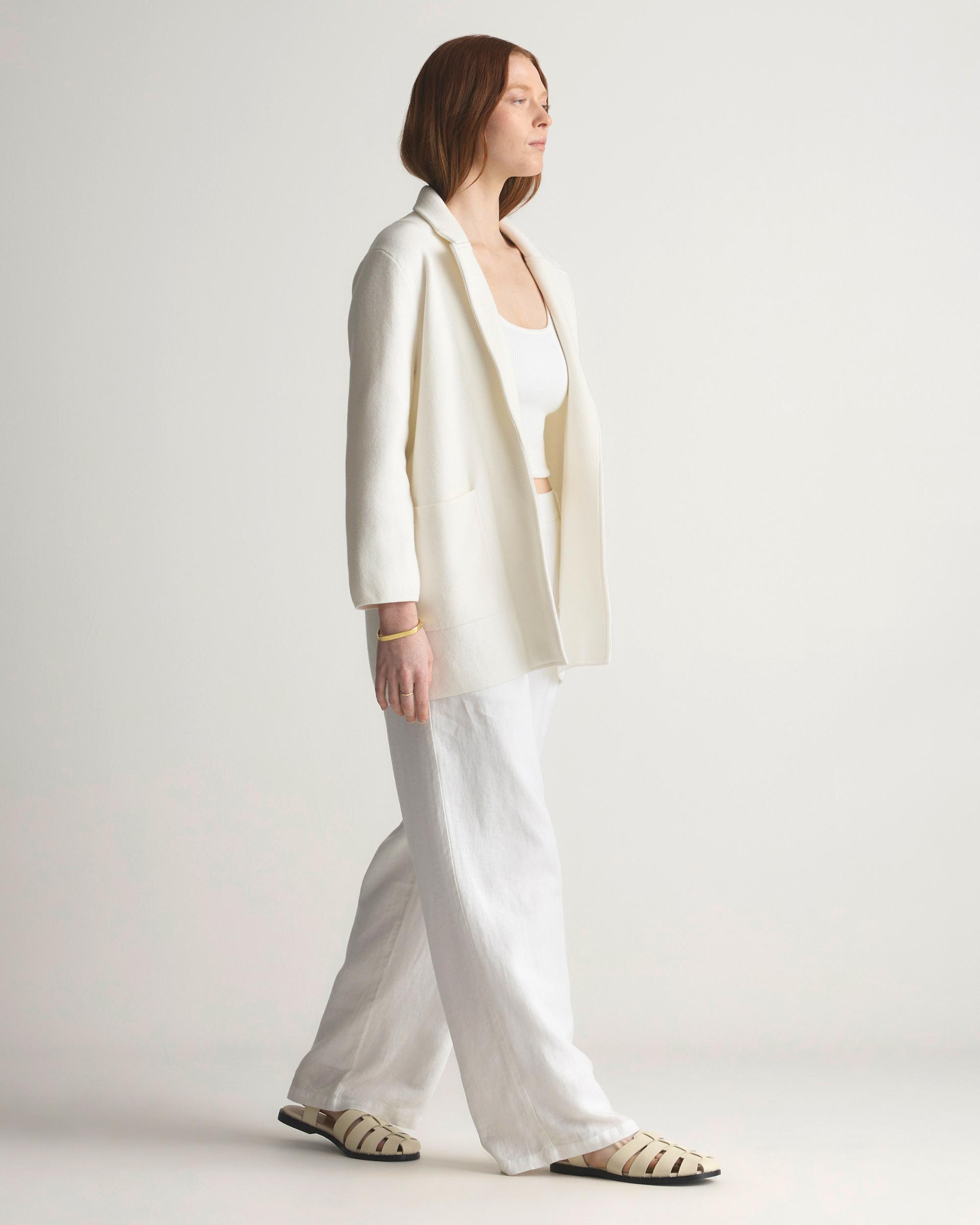 Quince | Women's Knit Blazer Organic Cotton Product Image