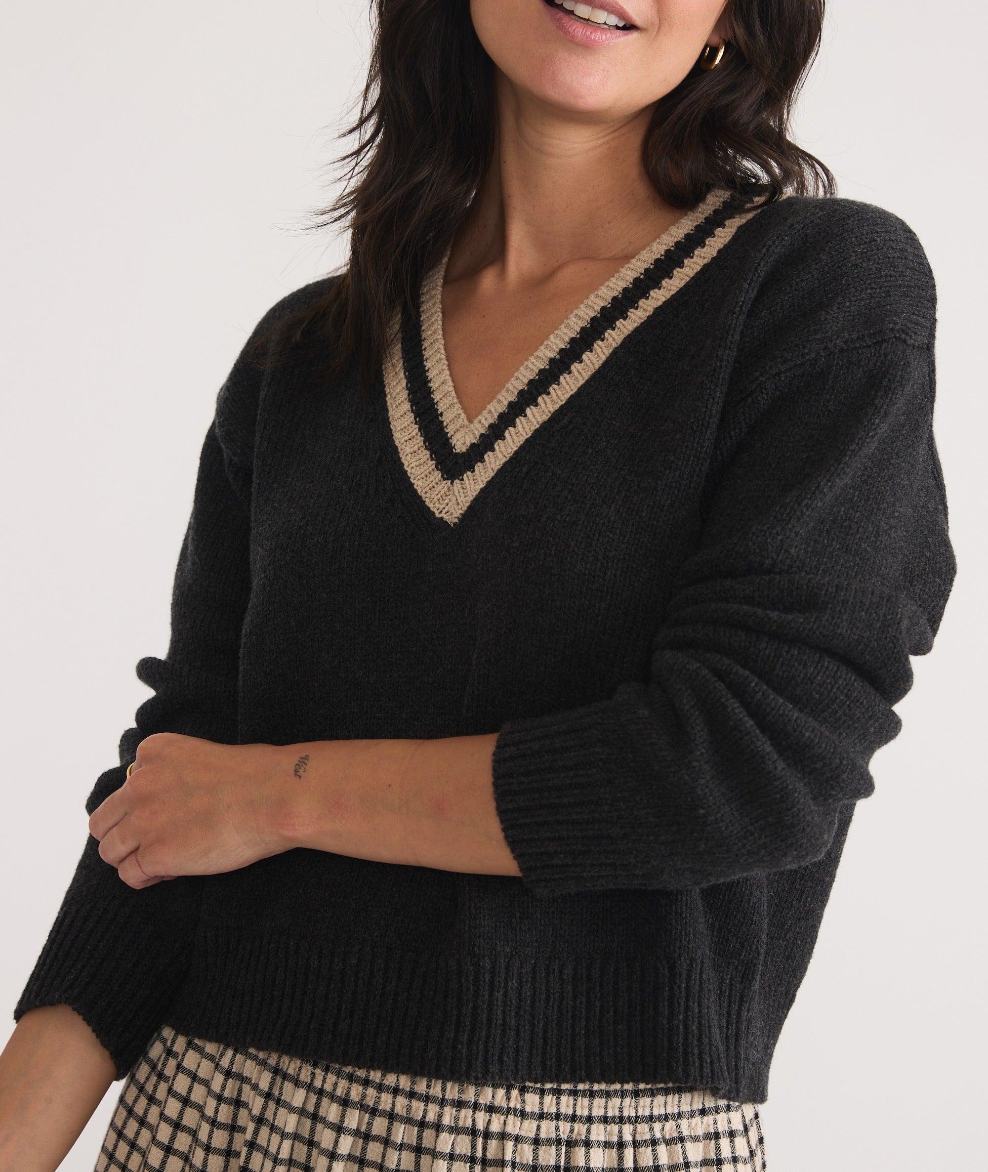 Bella Cropped Sweater Product Image