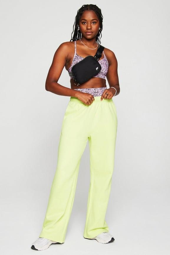 Cozy Fleece Wide Leg Sweatpant Product Image