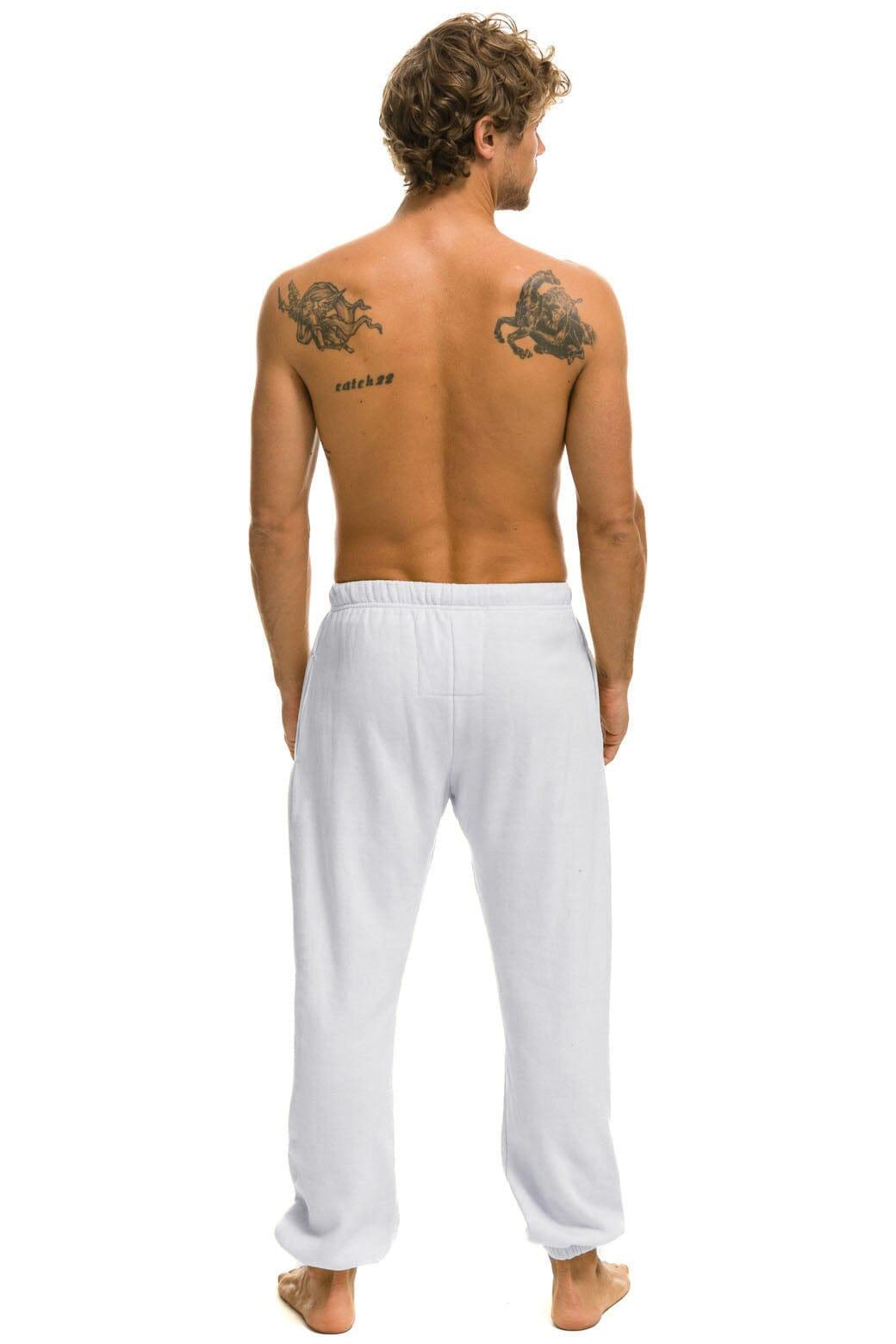 LOGO SWEATPANTS - DOVE Male Product Image