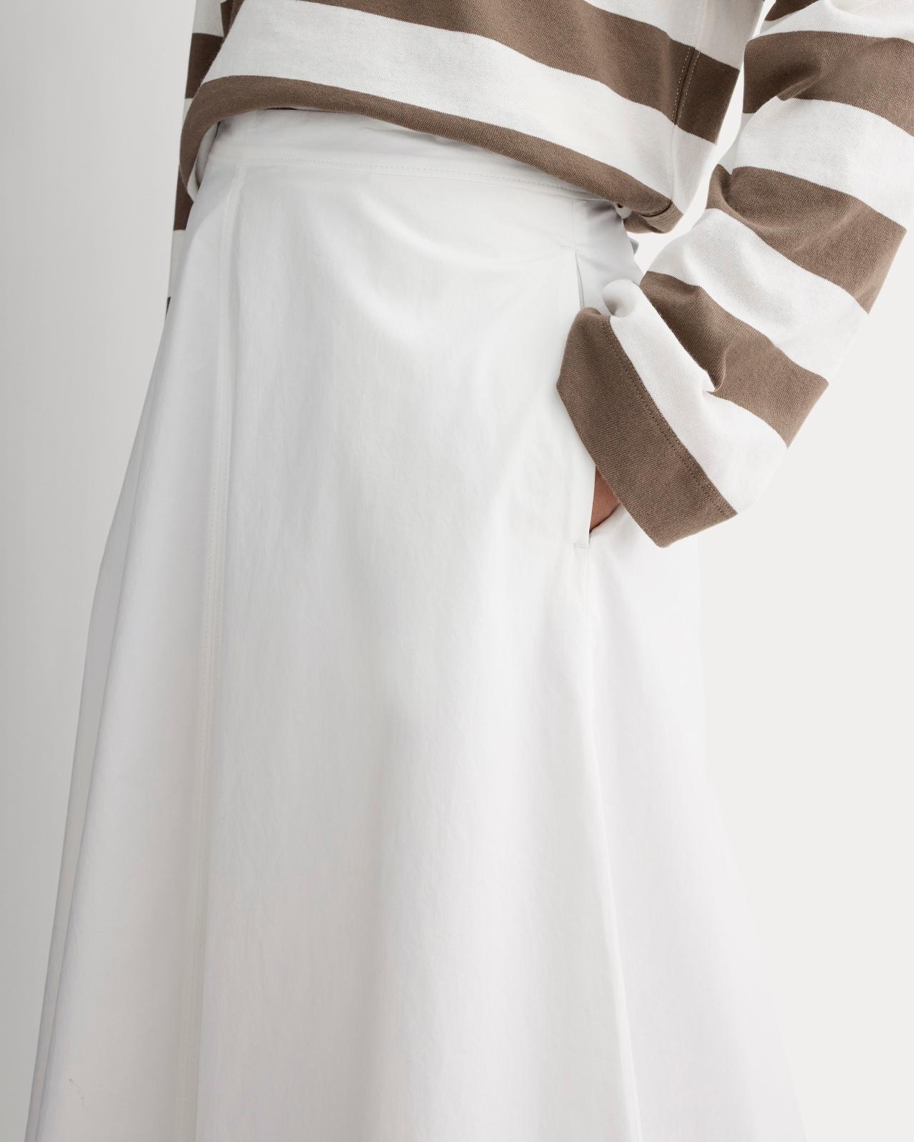 Womens Midi Skirt in Ultrasoft Cotton by Everlane Product Image