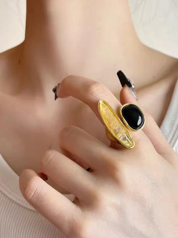 Geometric Shiny Rings Accessories Product Image