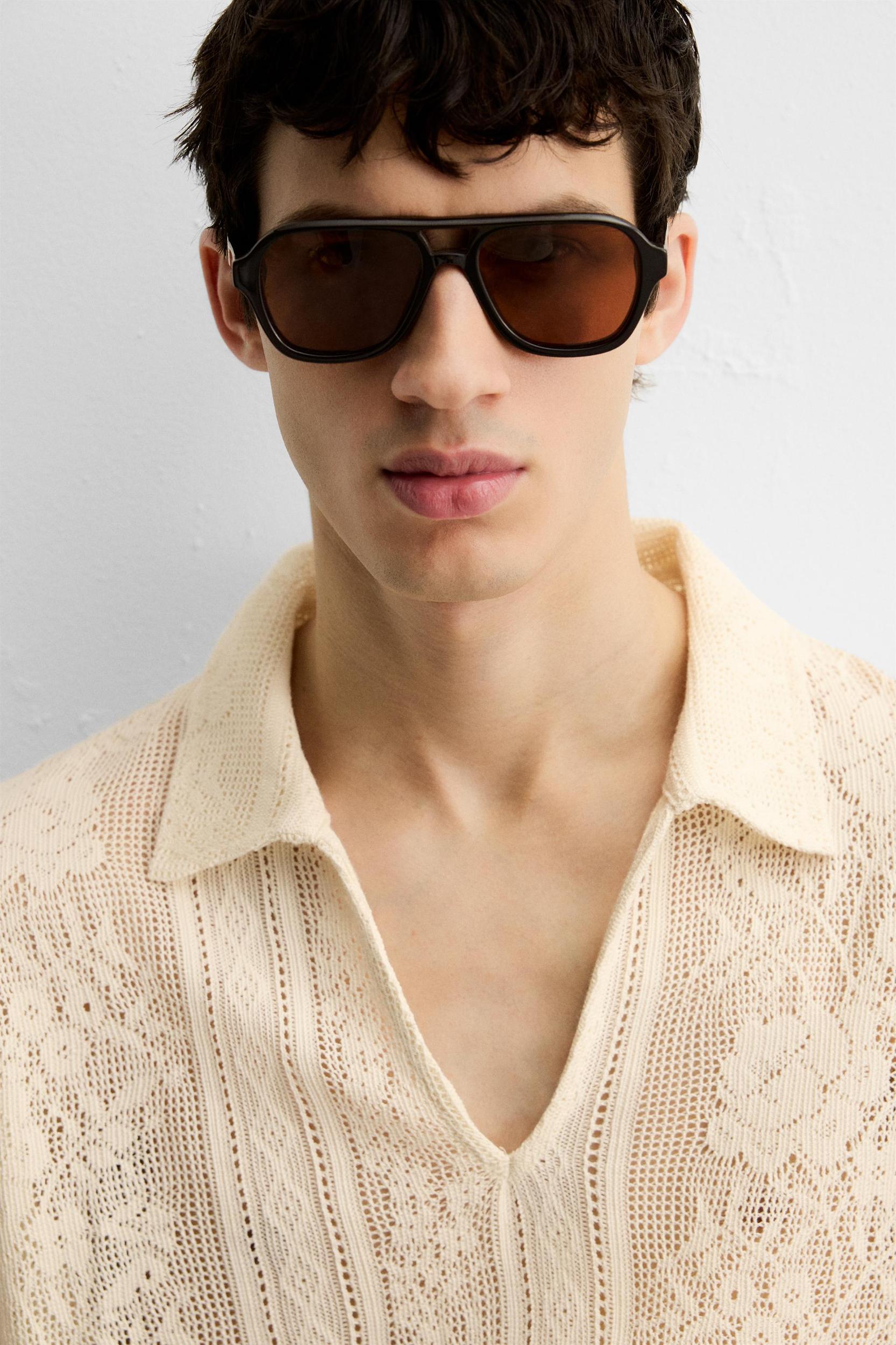 JACQUARD TEXTURED POLO Product Image