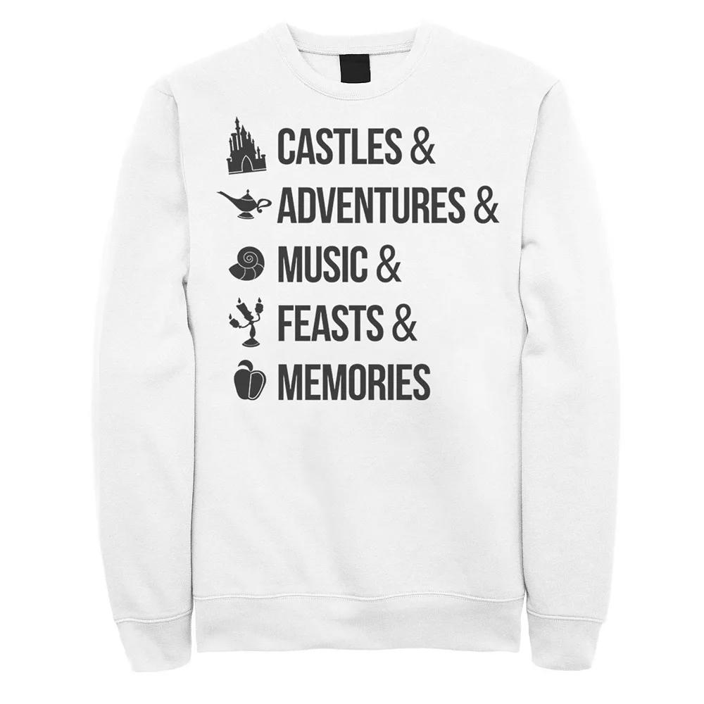 Disney Men's Castles & Memories Sweatshirt,  Product Image