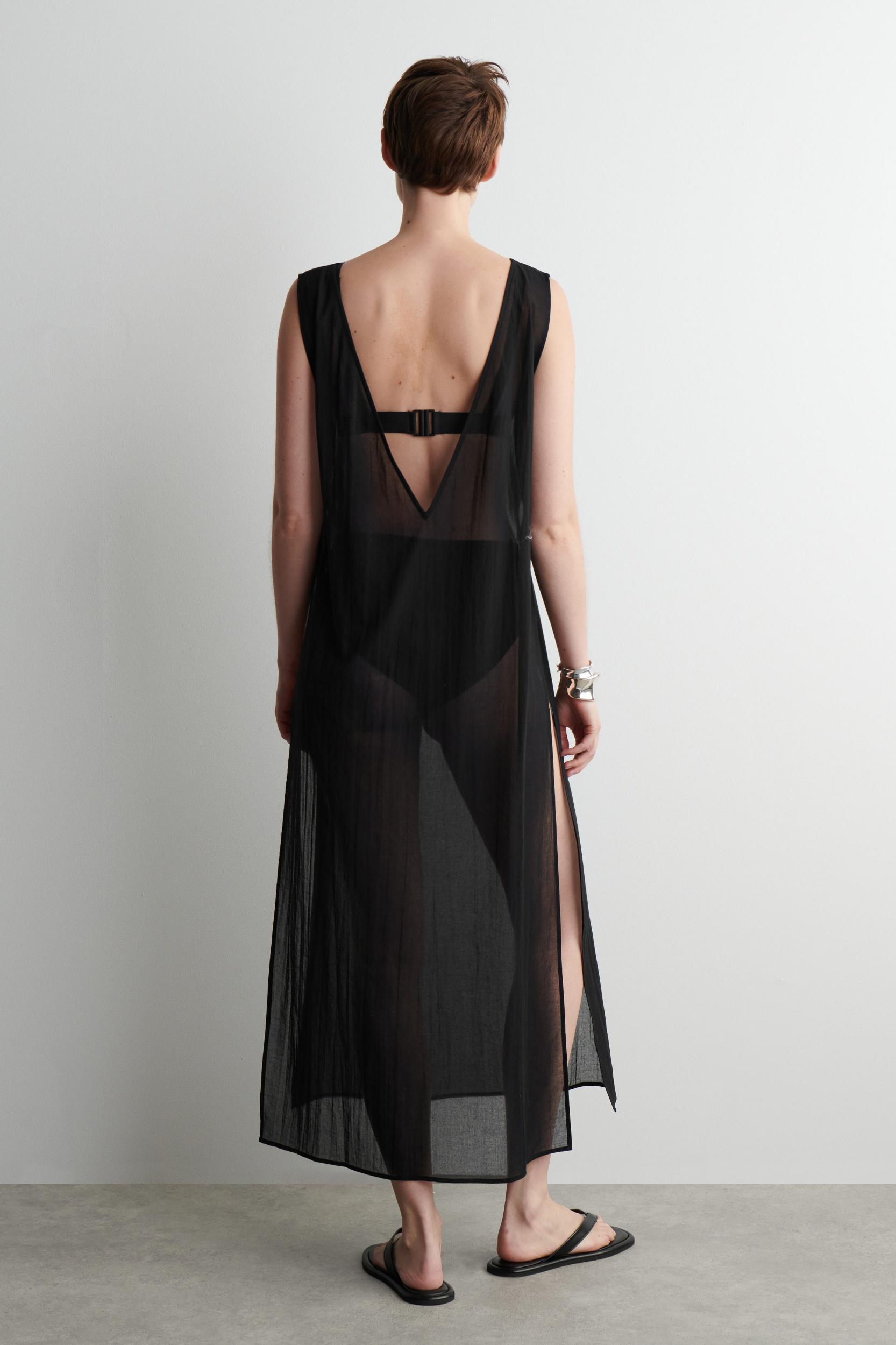 OPEN-SIDE SHEER TUNIC Product Image