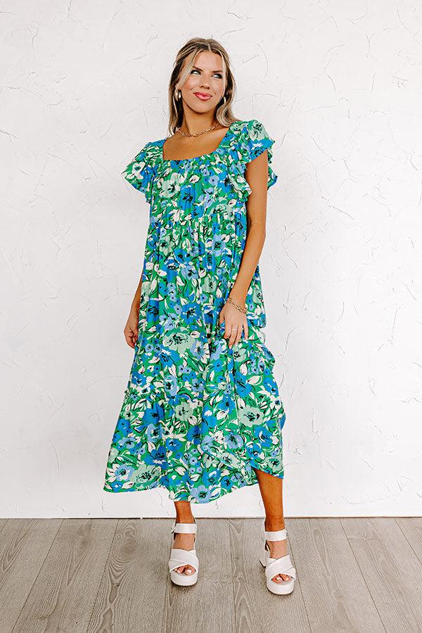 Patio Preferred Floral Midi Product Image