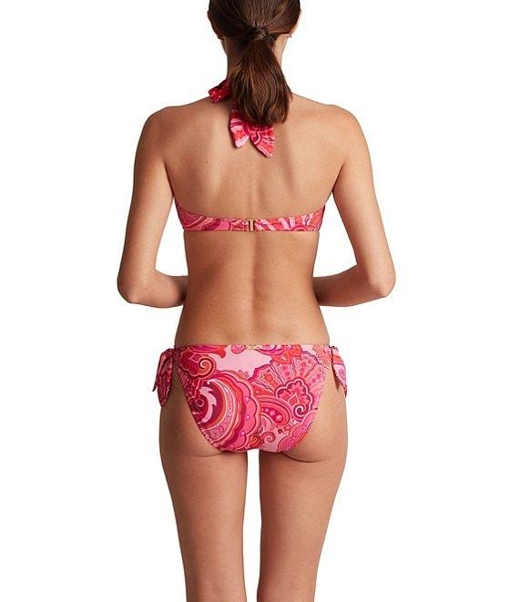 Lauren Ralph Lauren Provence Paisley Scoop Waist Side Tie Hipster Swim Bottom Product Image