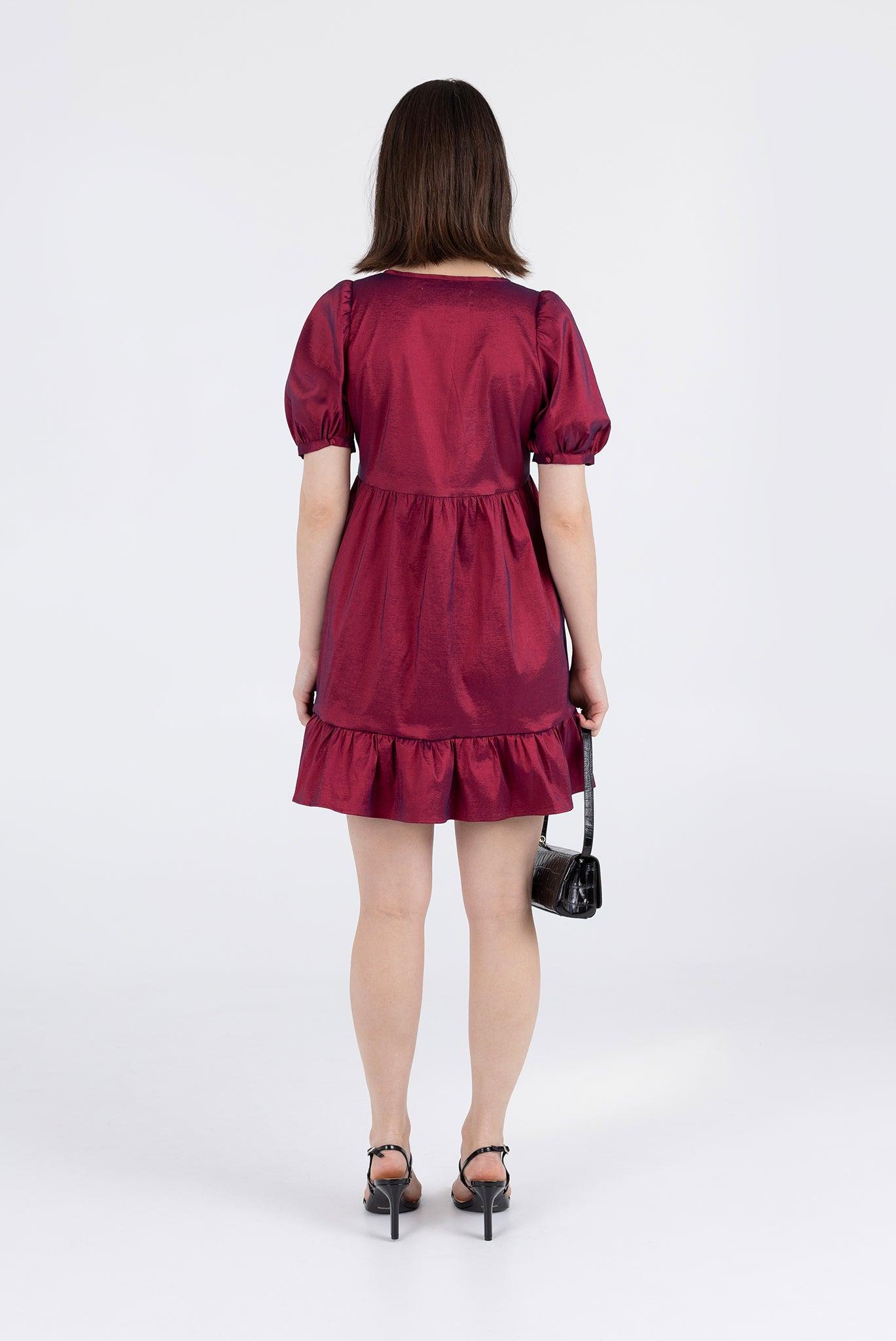 Ash Mini Dress - Berry Product Image