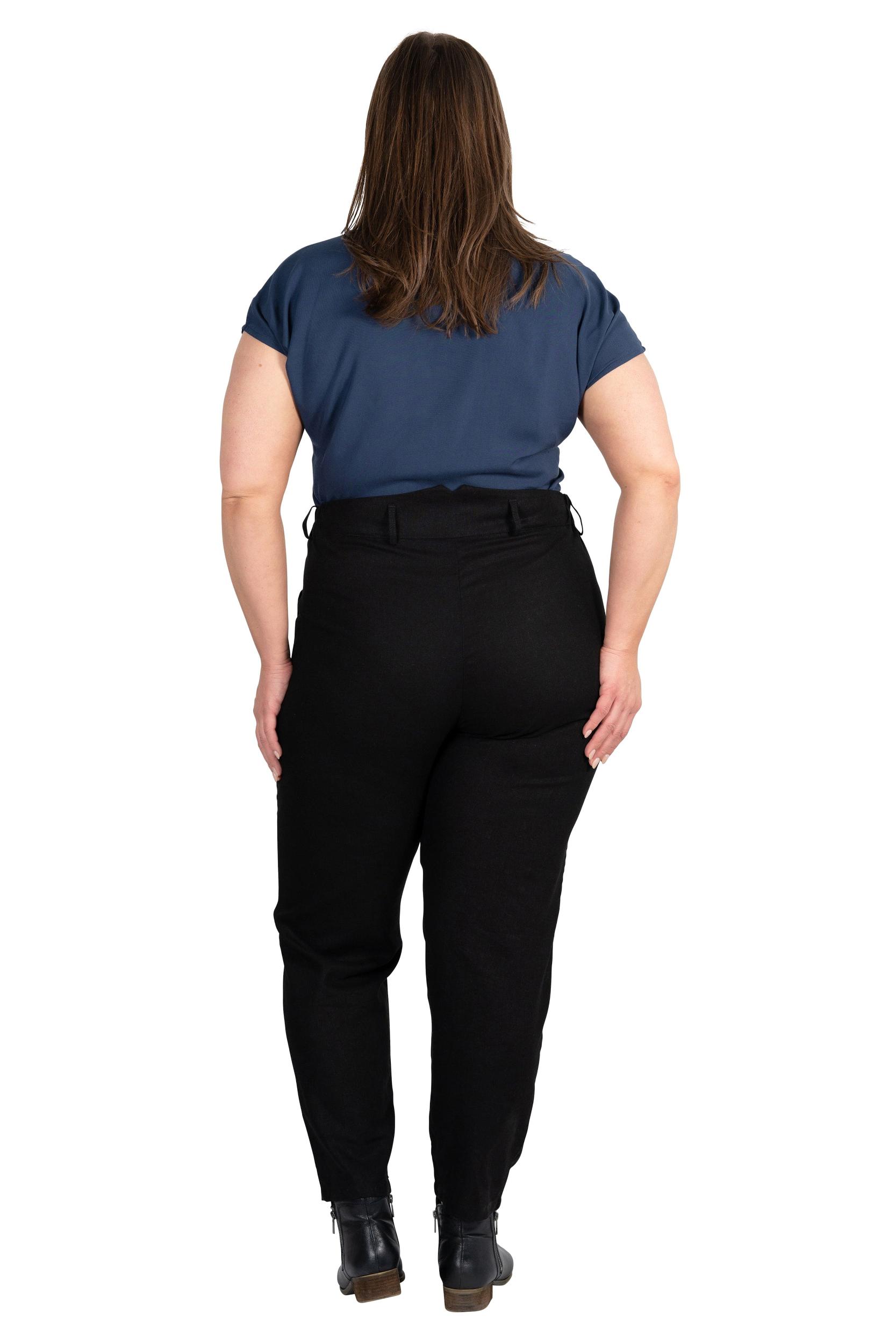 Dolman top in Navy Rayon Challis Product Image