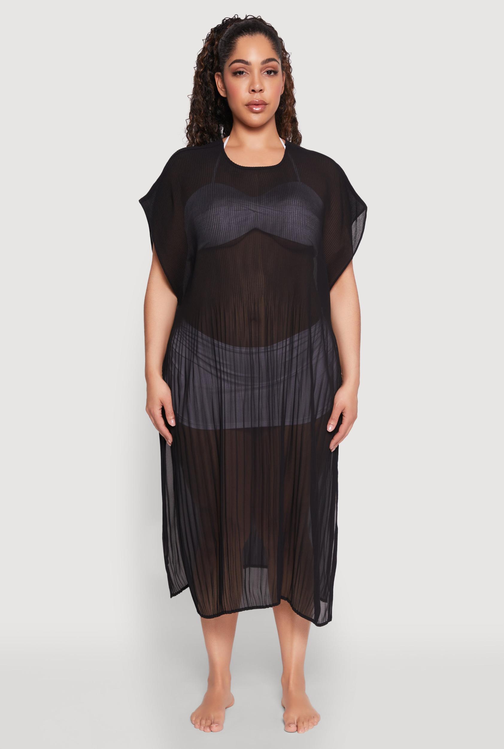 Plisse Swim Cover Up Female Product Image