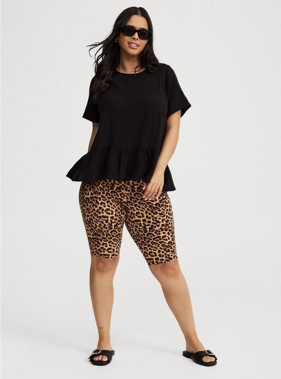 Short Sleeve Tiered Top Product Image