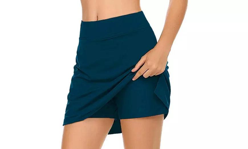Women’s Active Stretch Running Sports Tennis Skirt Product Image