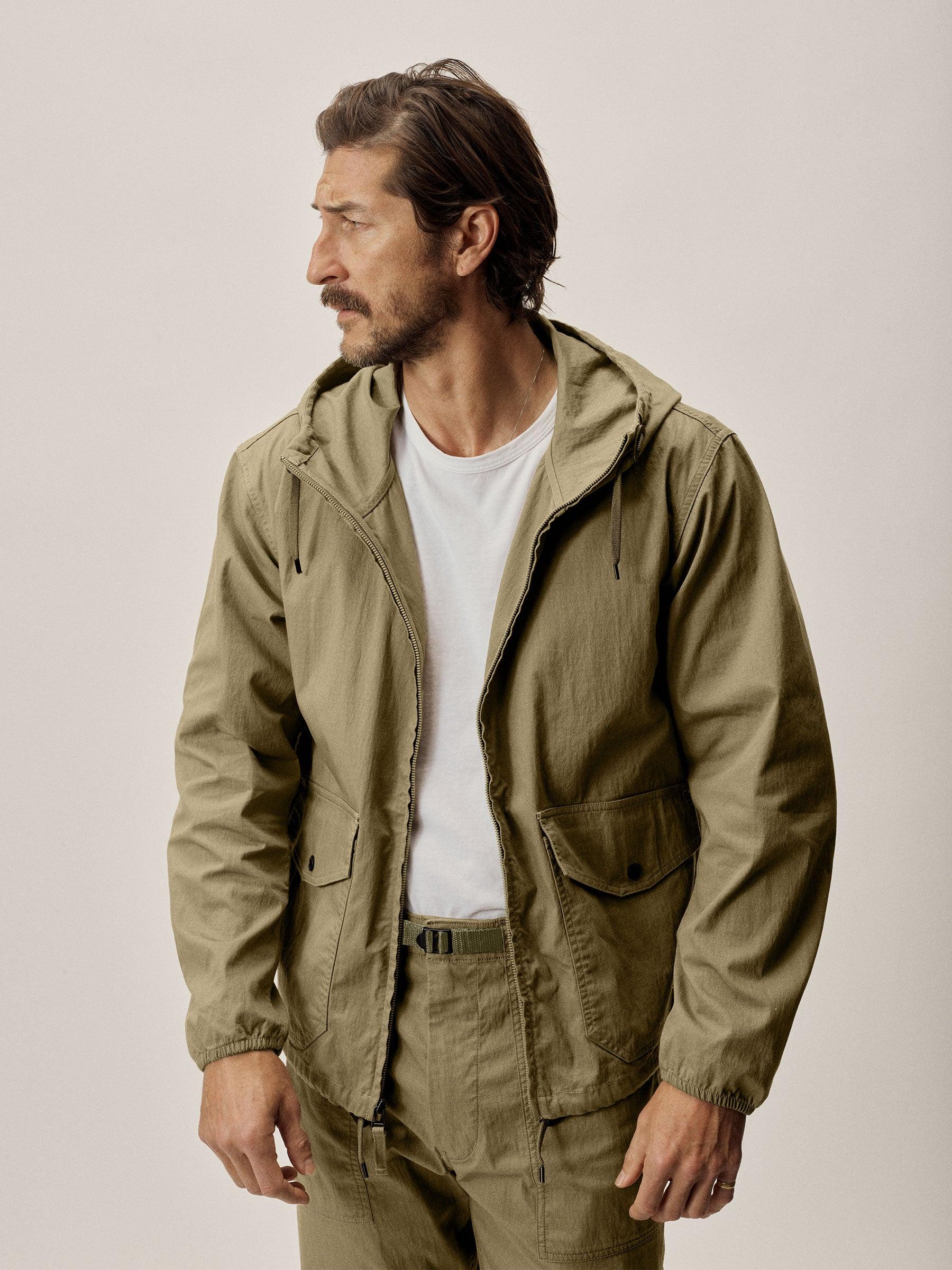 Desert Olive Trail Parachute Ripstop Anorak Product Image
