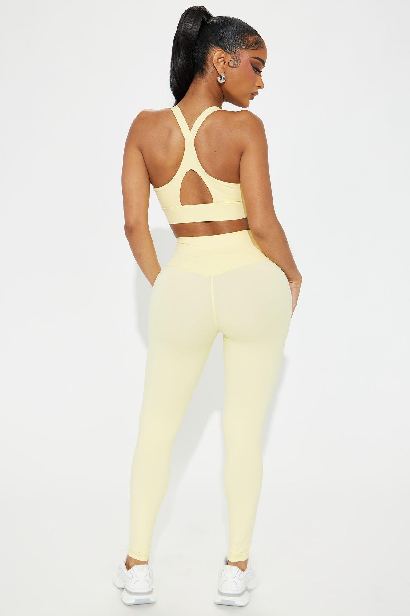 First Serve Active Set - Butter Yellow Product Image