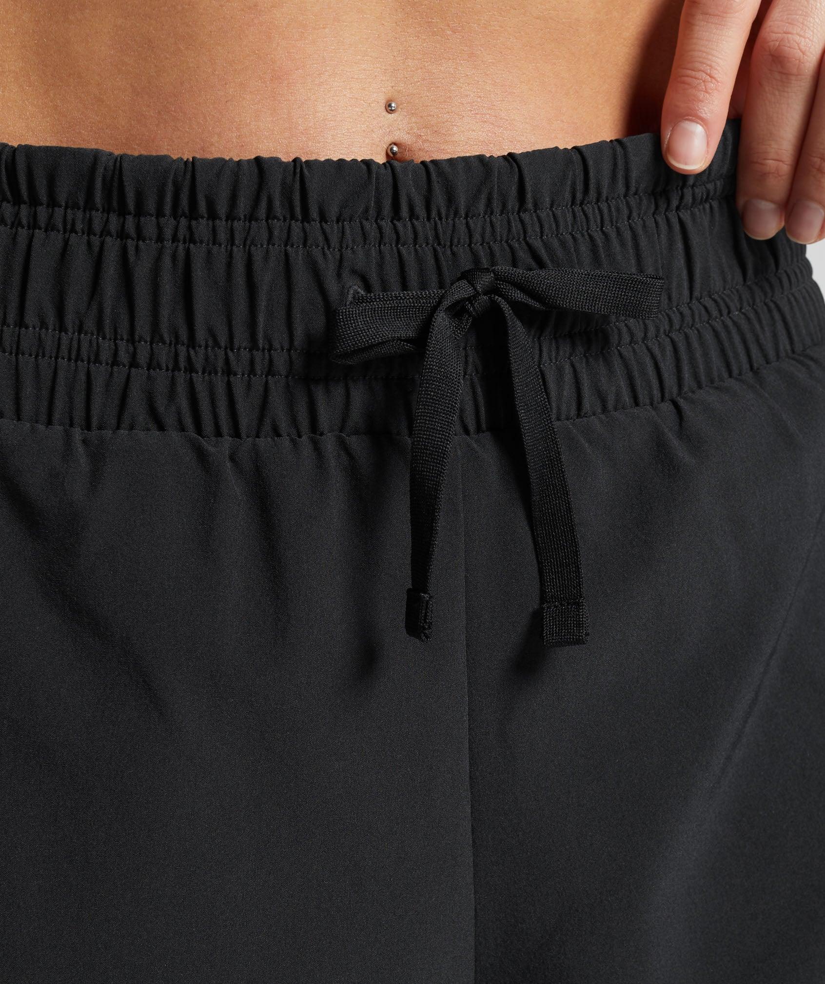 Gymshark Running 2 In 1 Shorts - Black/Silhouette Grey Female Product Image