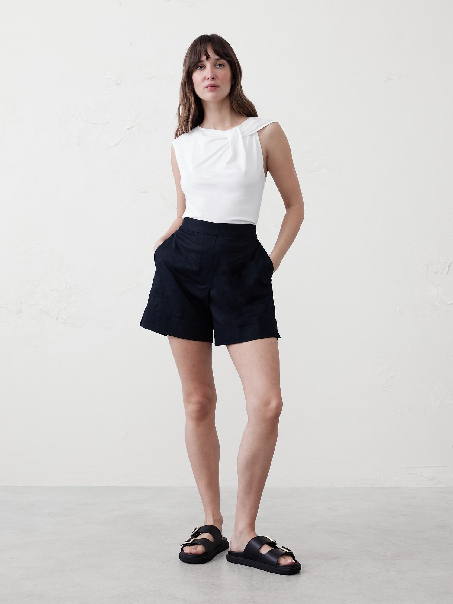 Premium Cotton Twist Shoulder Top Product Image