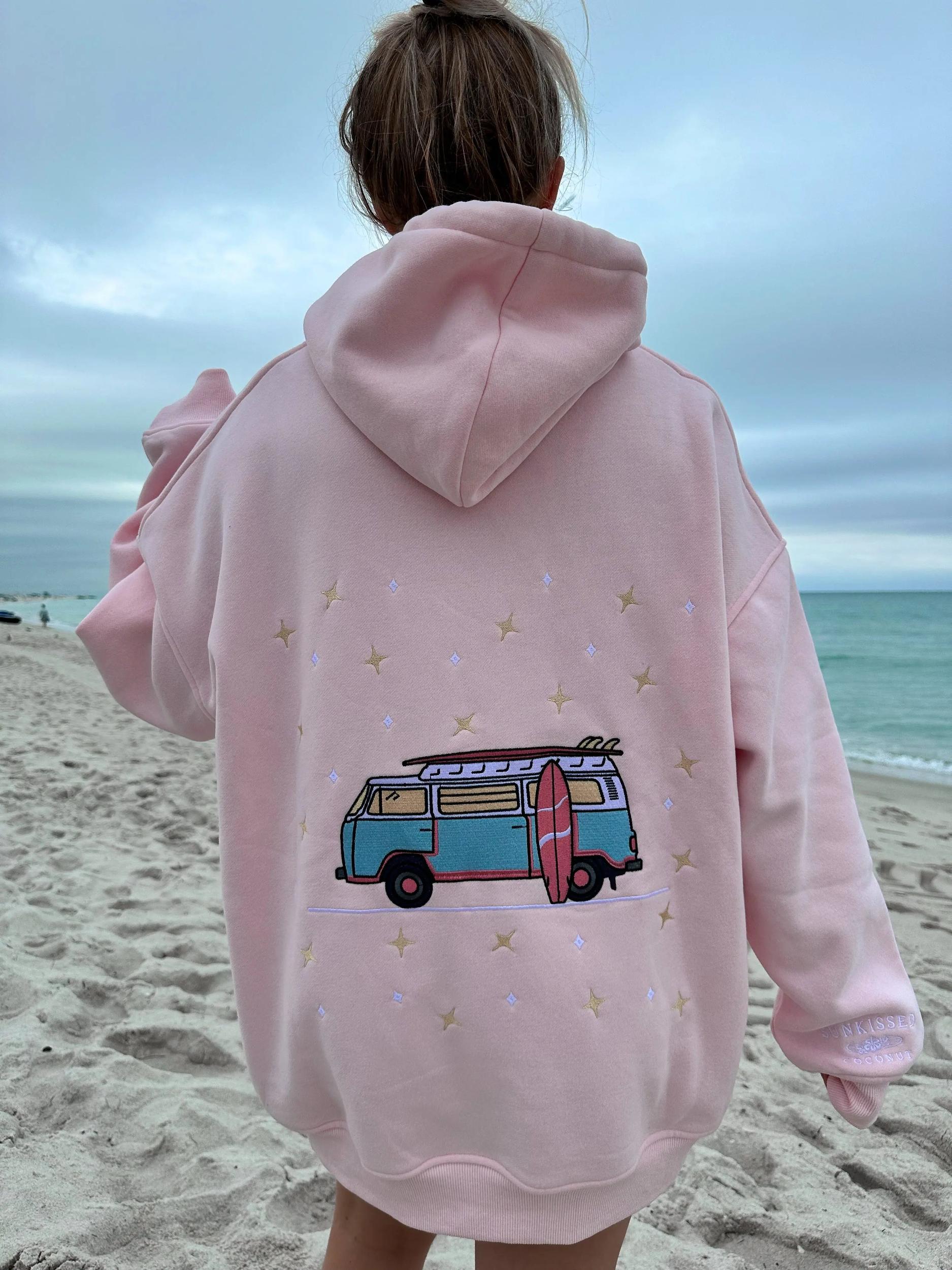 Embroider Van Star Hoodie Product Image