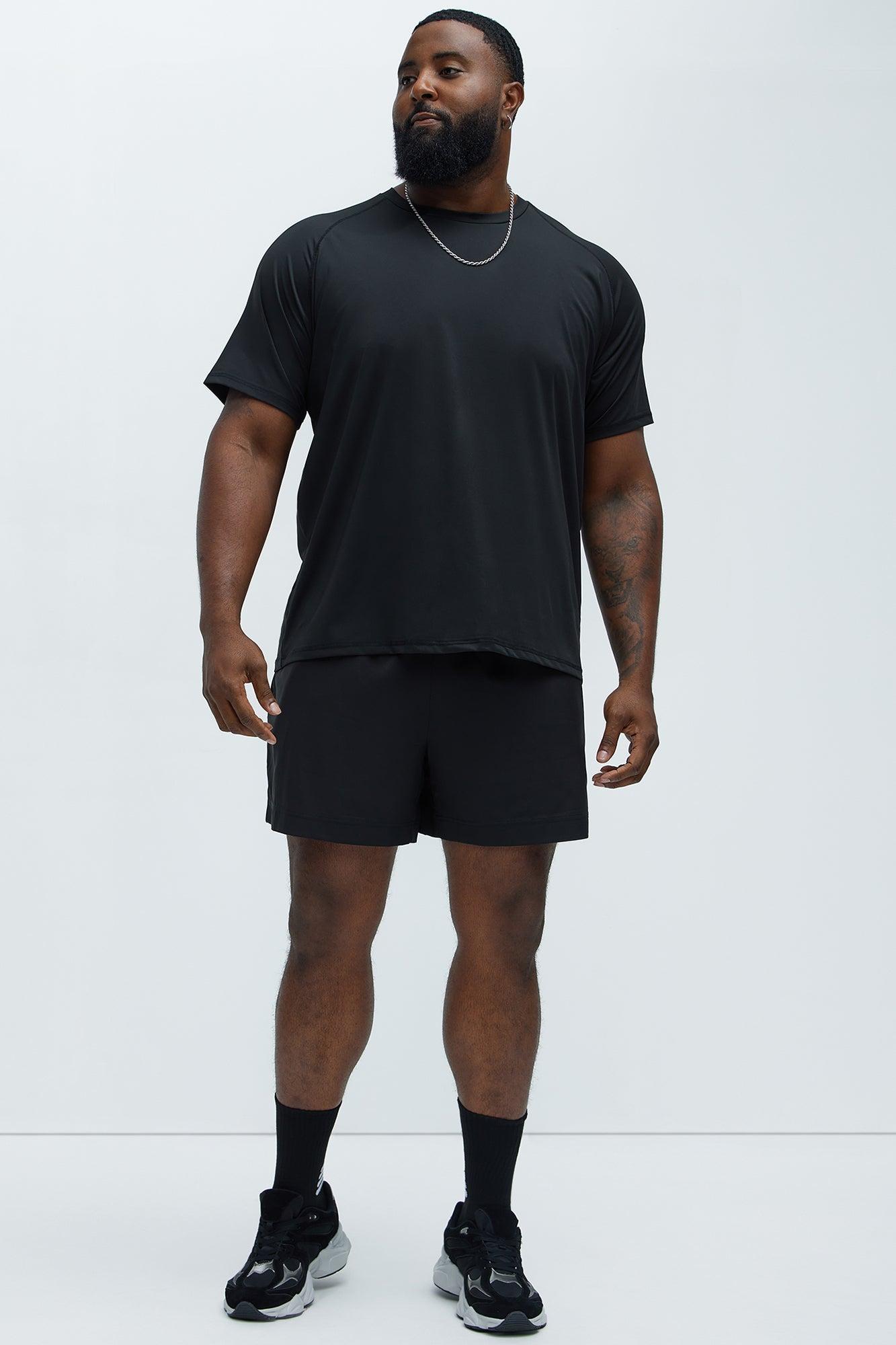 Vital Active Raglan Tee - Black Product Image