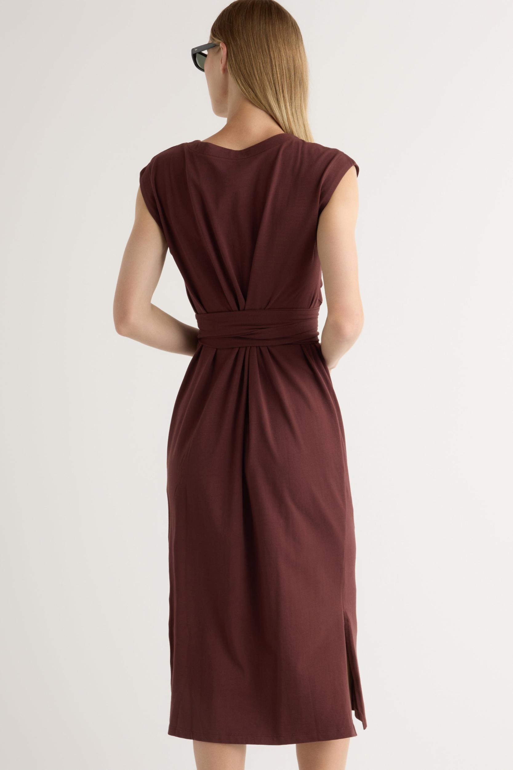 Fei Tie-Front Organic Cotton Dress Product Image