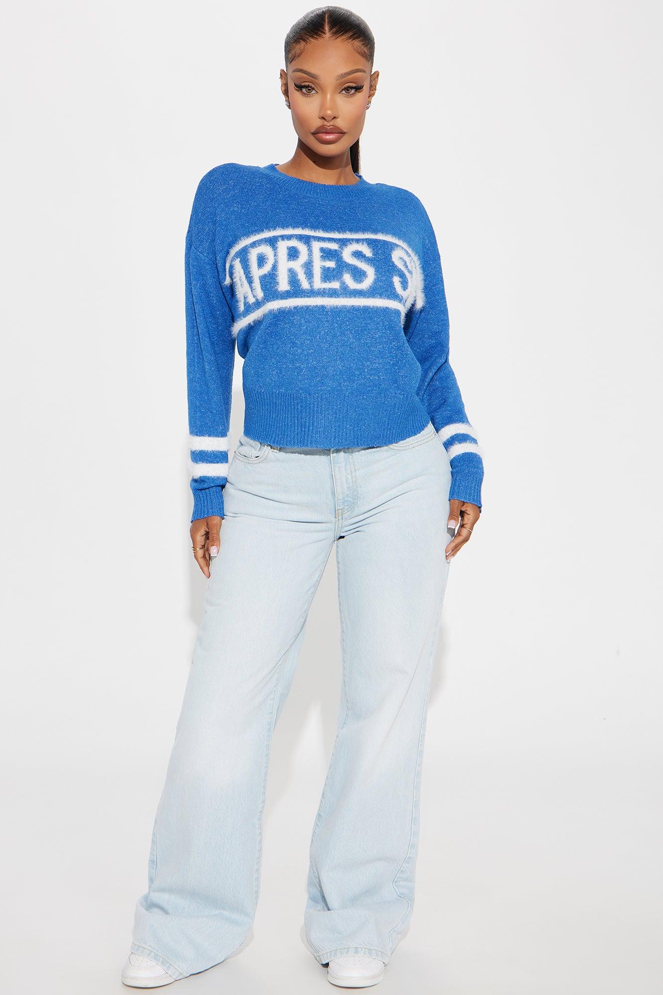 Apres Ski Sweater - Blue/combo Product Image