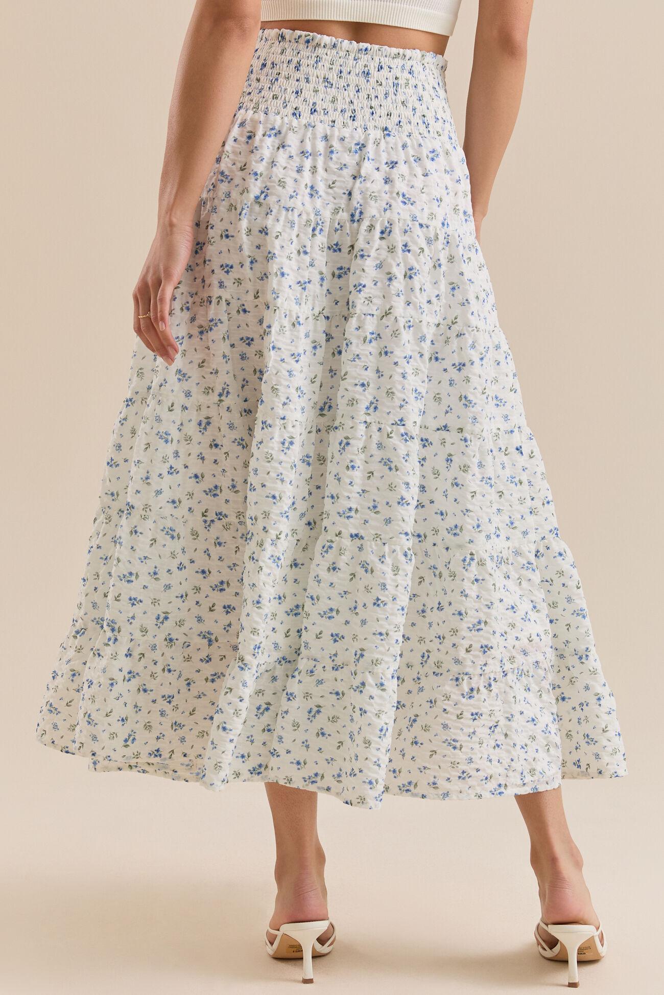 Ruth Floral Midi Skirt Product Image