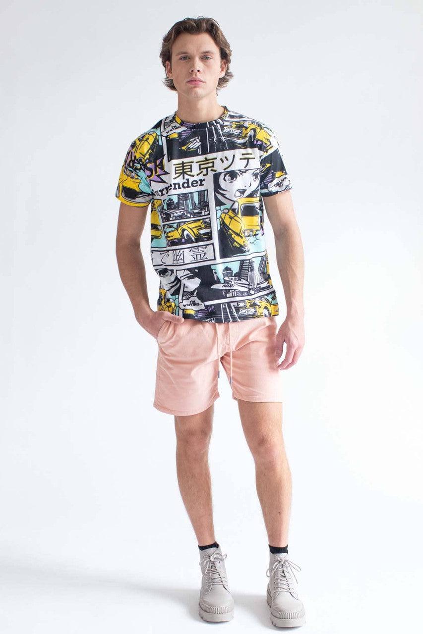 City Comic Strip T-Shirt Product Image