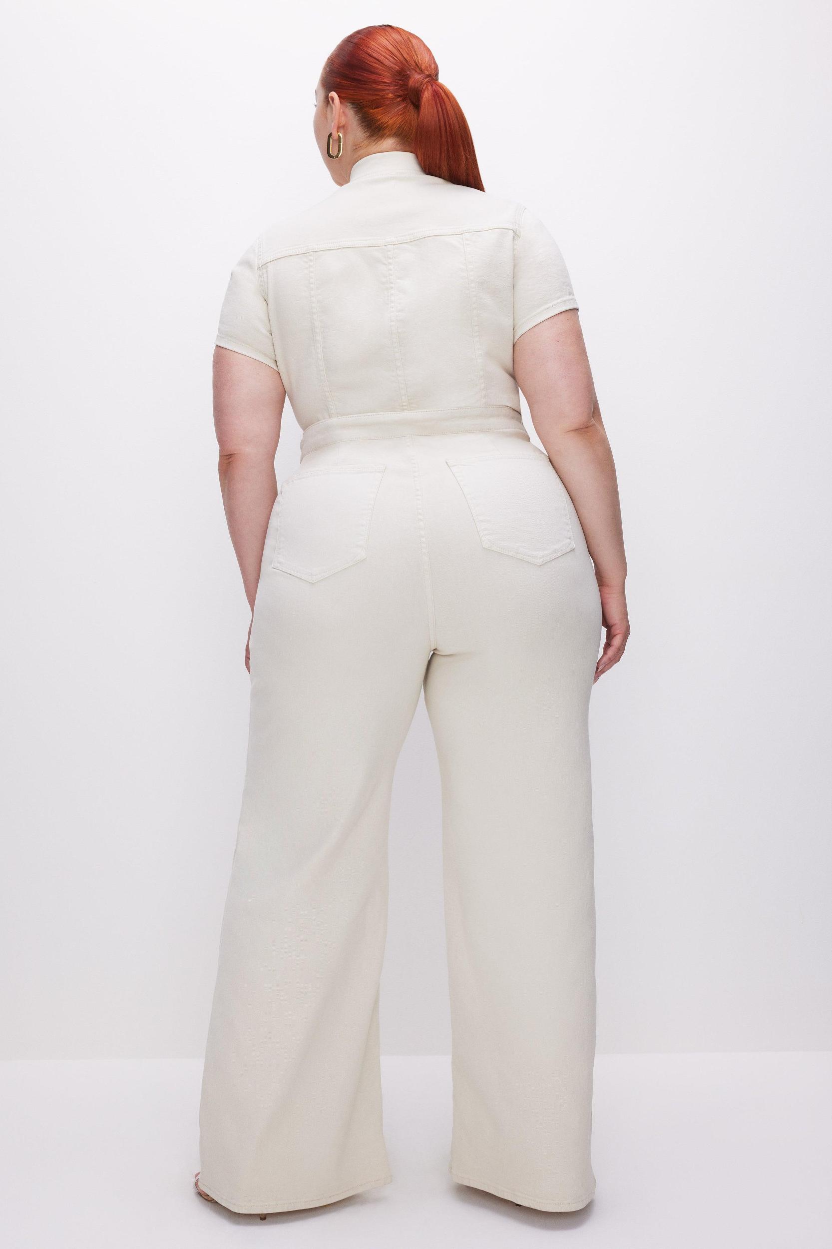 FIT FOR SUCCESS PALAZZO JUMPSUIT | BONE001 Product Image