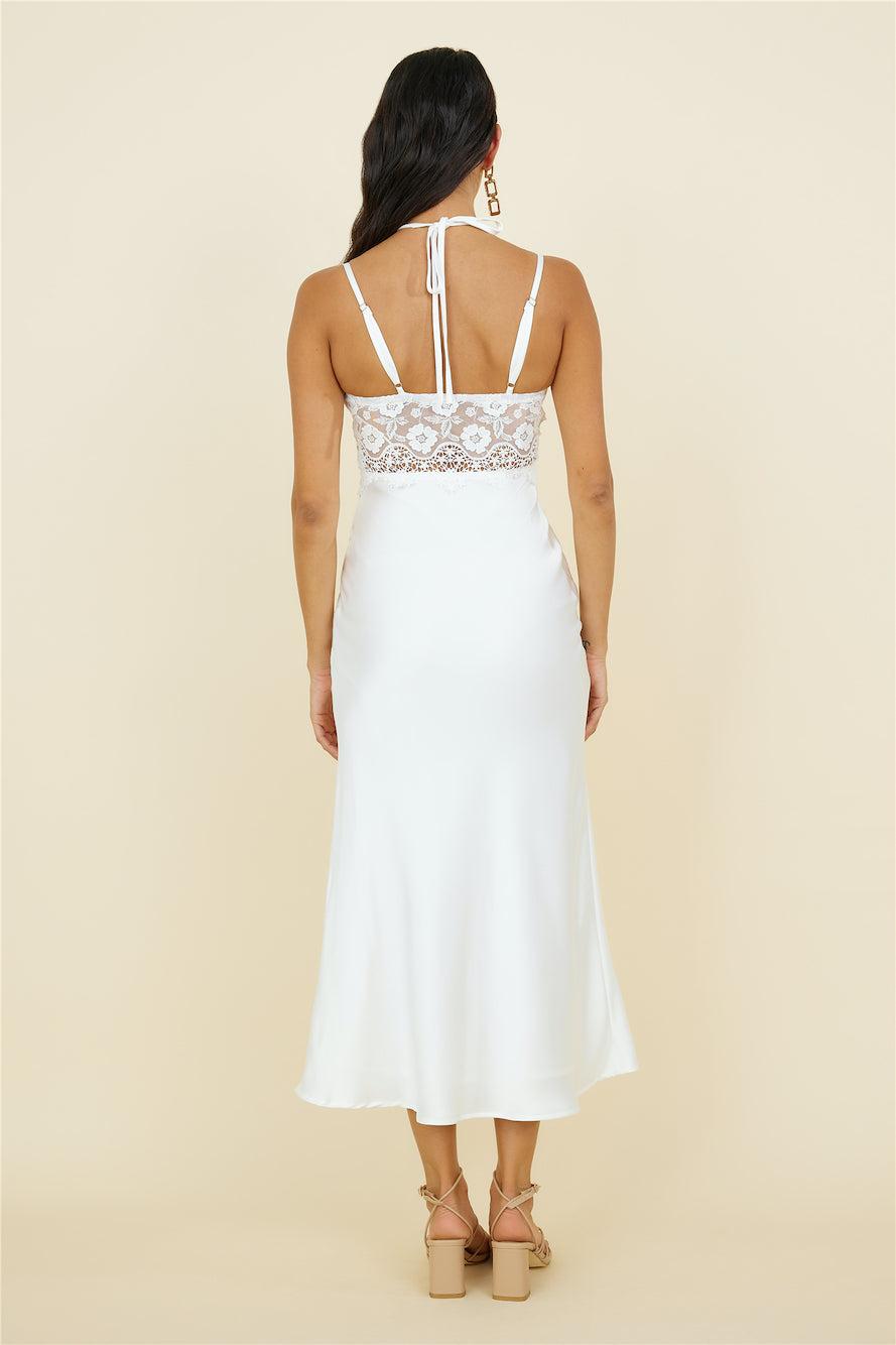 Marry Me Maxi Dress White Product Image