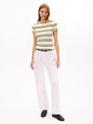 Rugby Stripe Crewneck T-Shirt Product Image