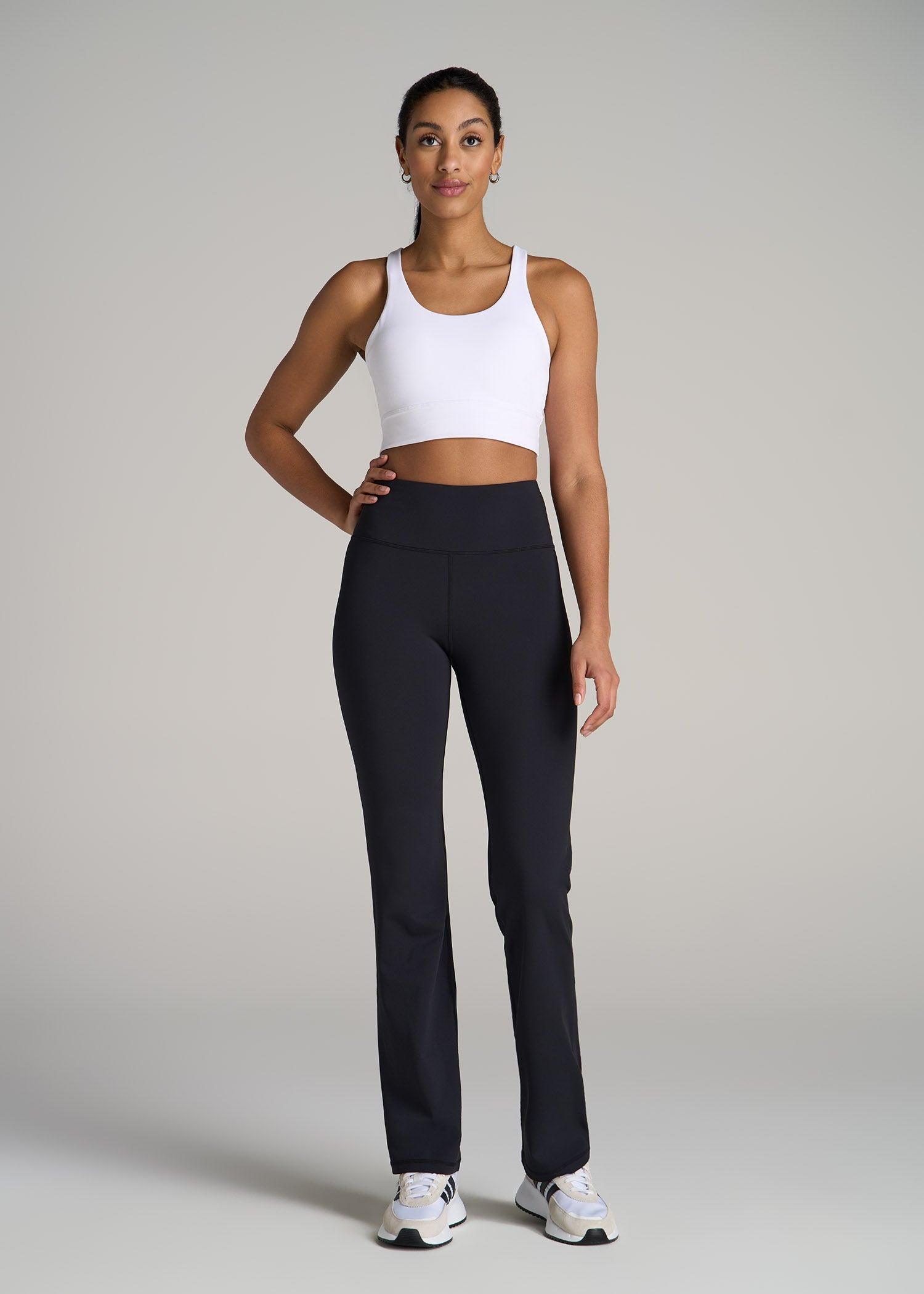 Balance Straight Leg Leggings for Tall Women in Black Female Product Image
