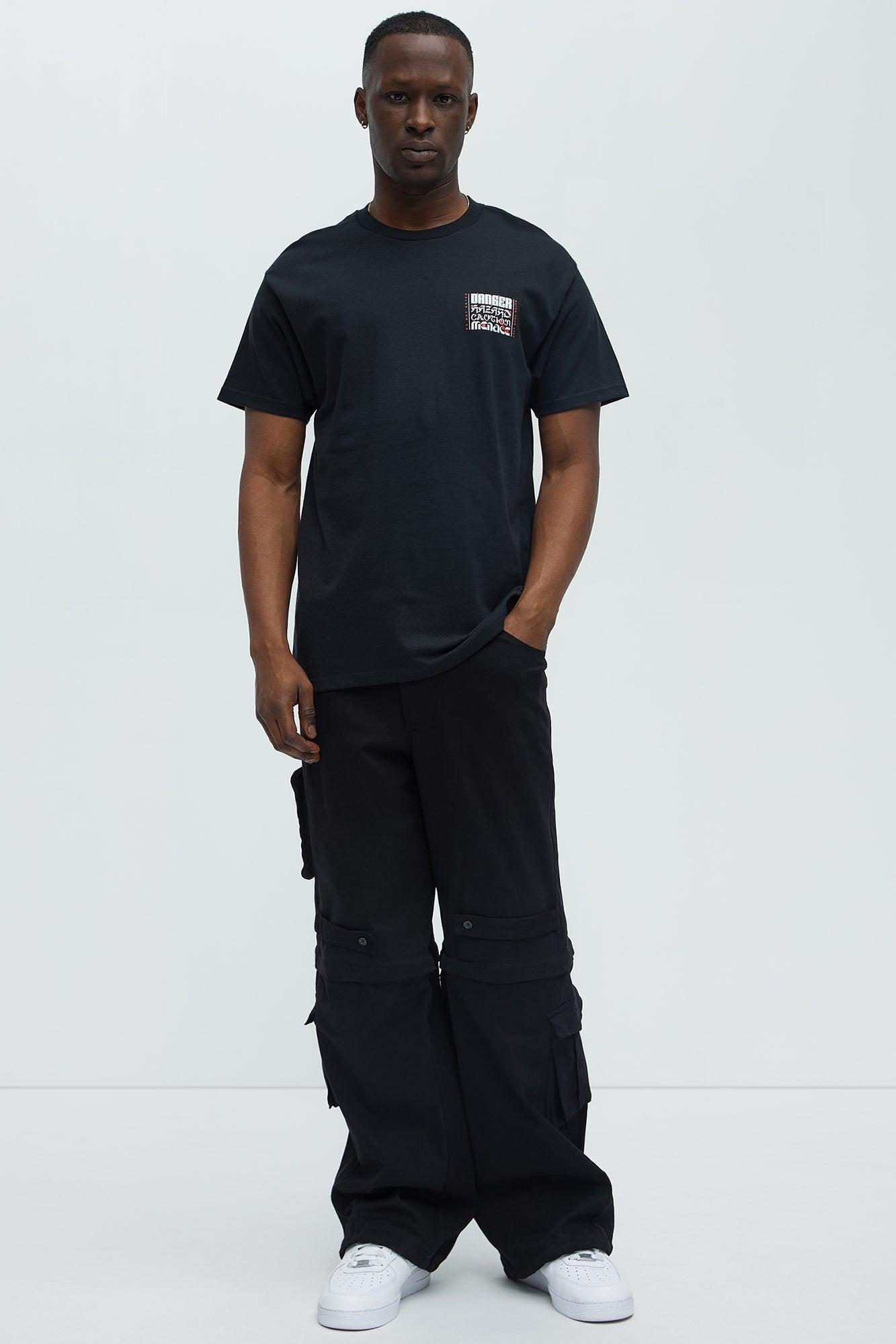 Danger Mode Short Sleeve Tee - Black Male Product Image