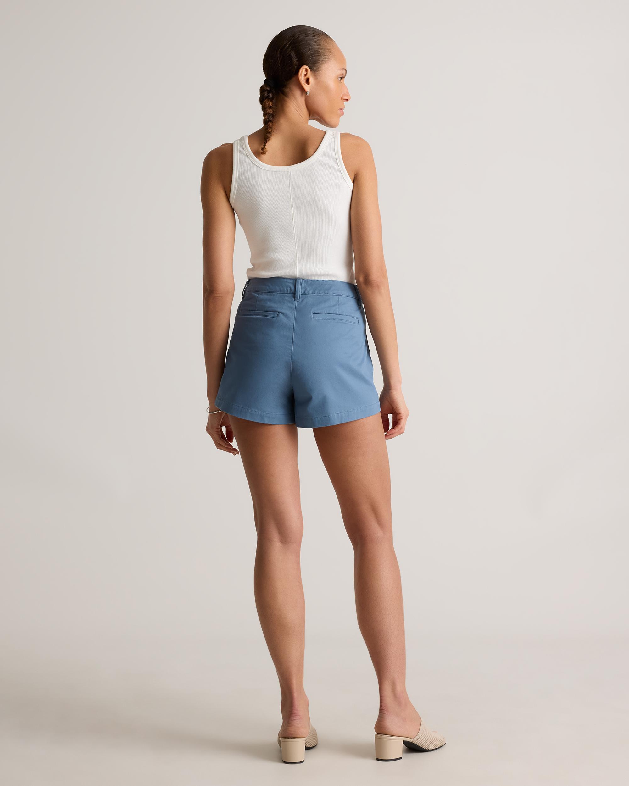 Quince | Women's Stretch Cotton Chino Patch Pocket Shorts Organic Cotton Product Image