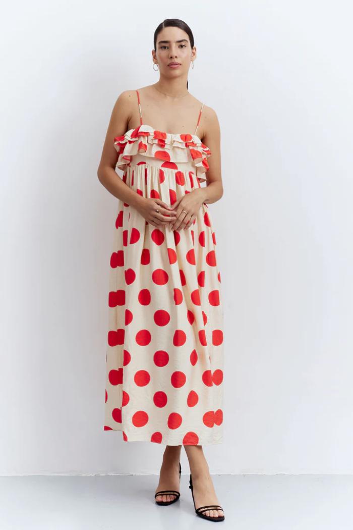 Big Dot Maxi Dress Product Image