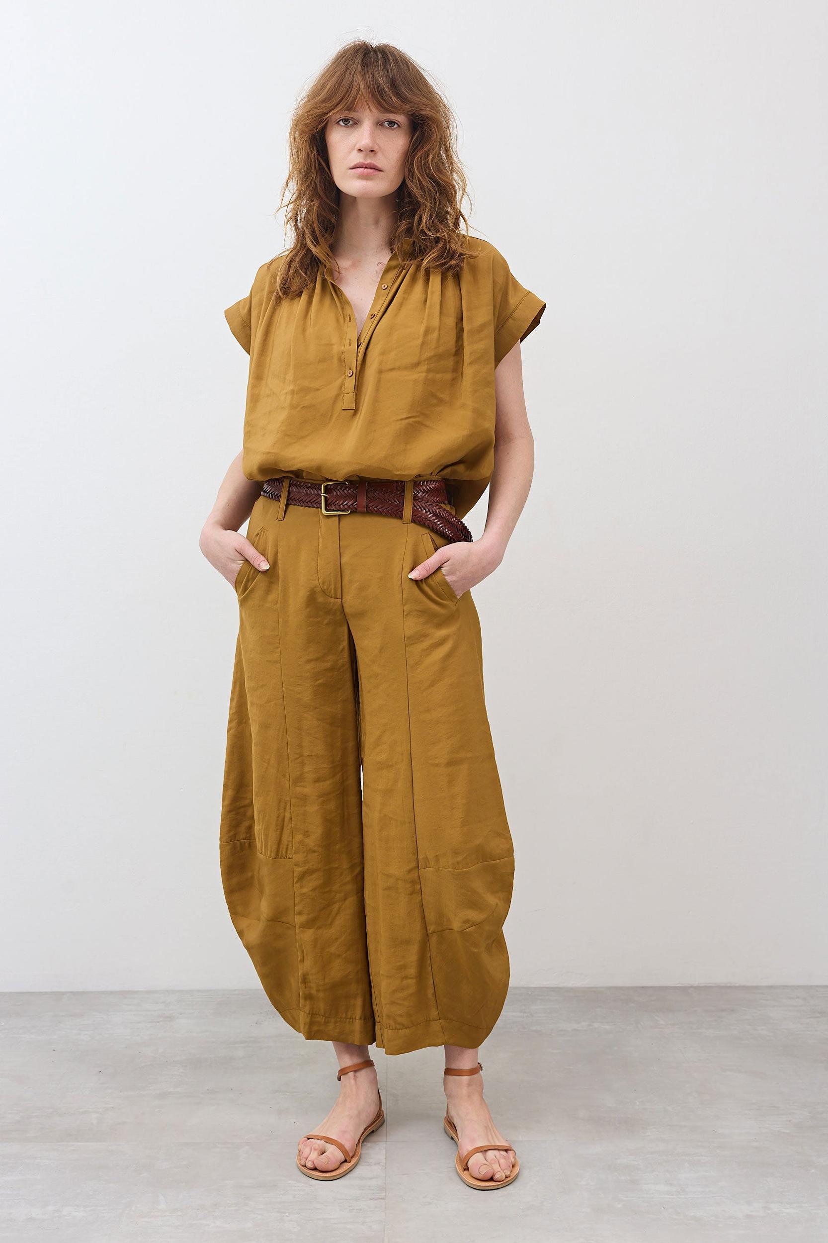 The Nonchalant Oversized Voile Blouse Product Image