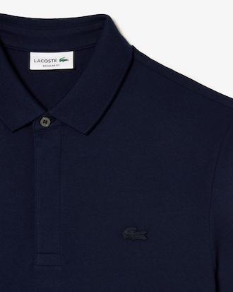 Regular Fit Paris Stretch Piqué Polo Shirt Product Image