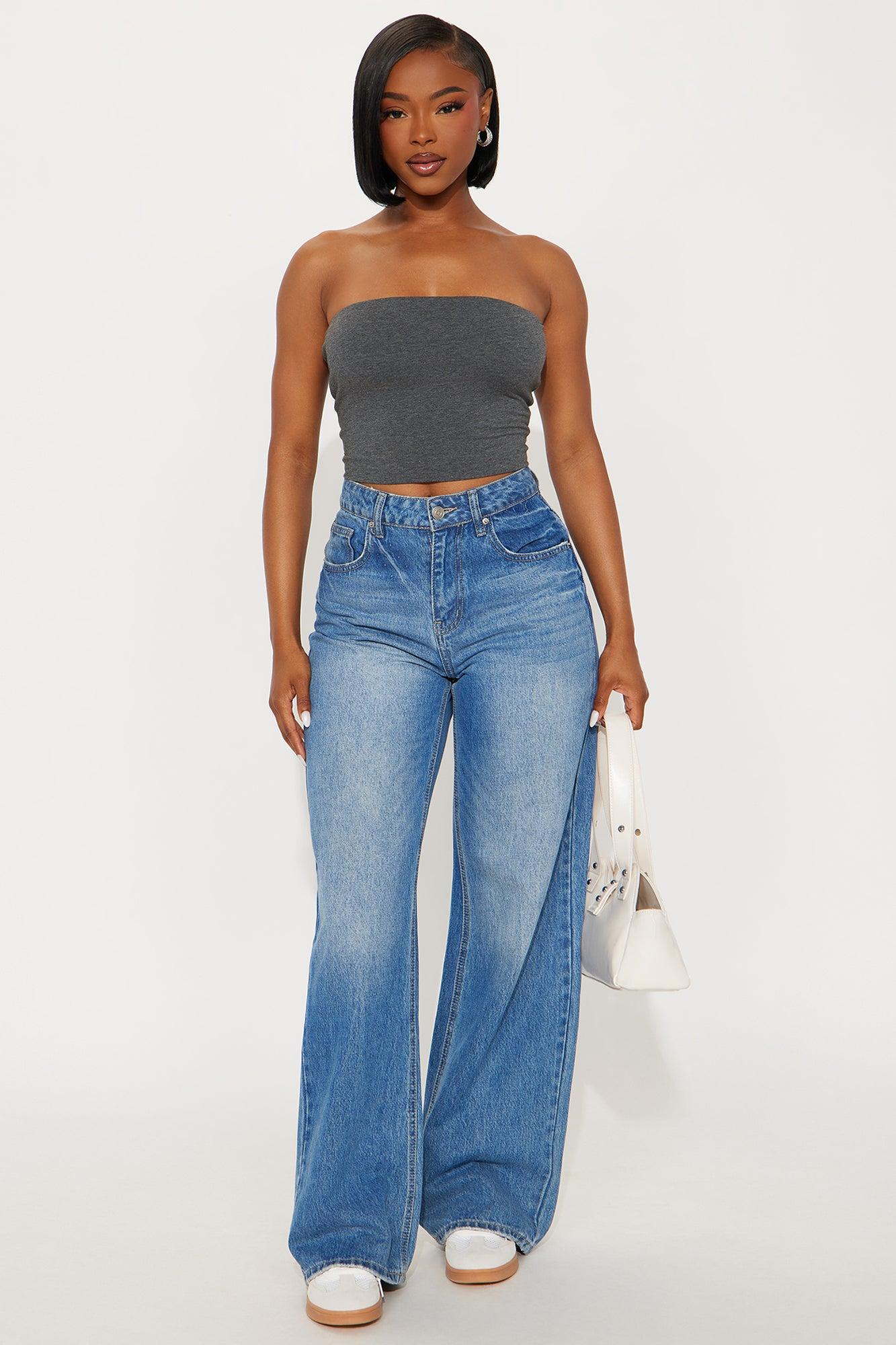 Essential Bandeau - Charcoal Female Product Image