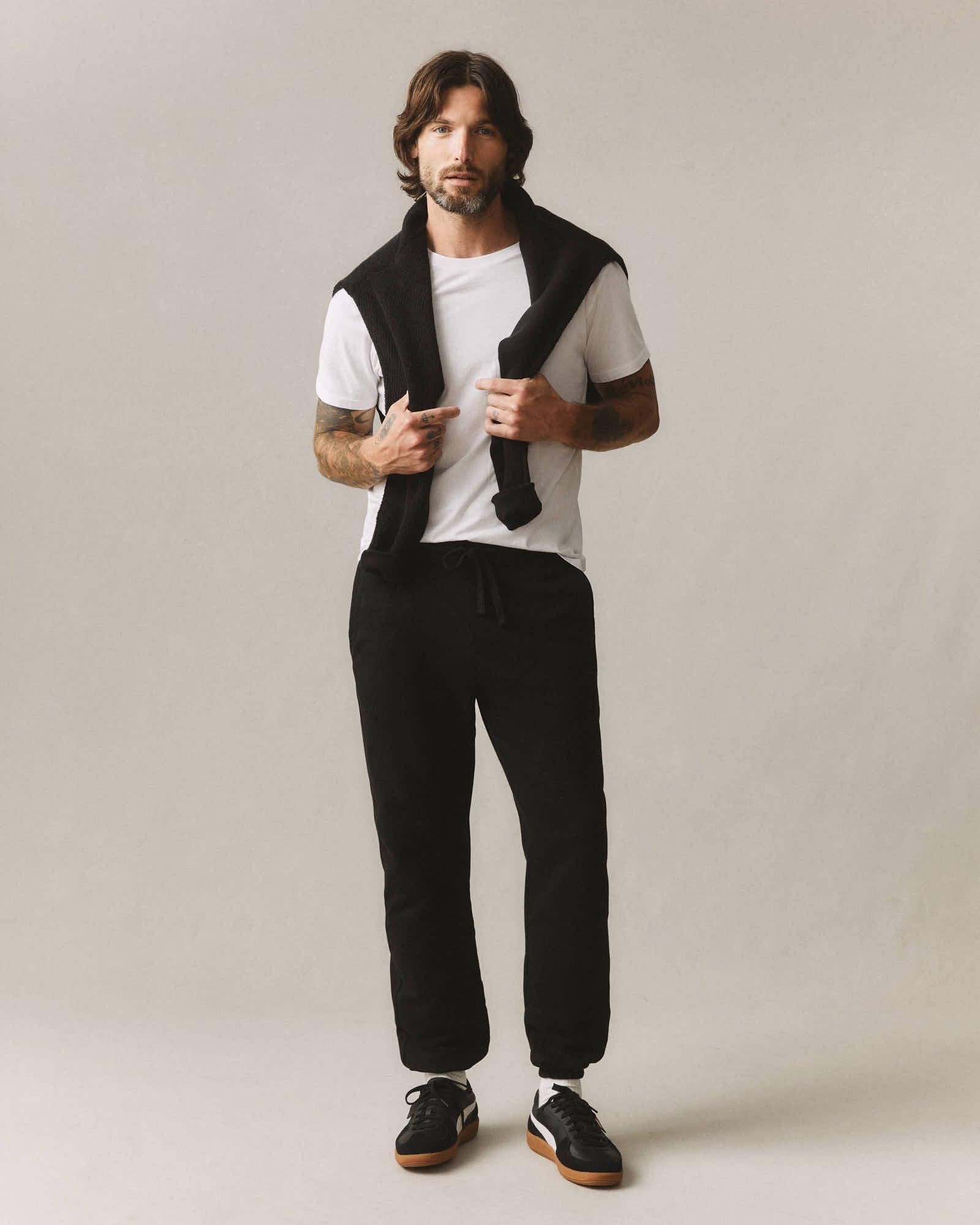 Men's Classic Sweatpant - Black Product Image